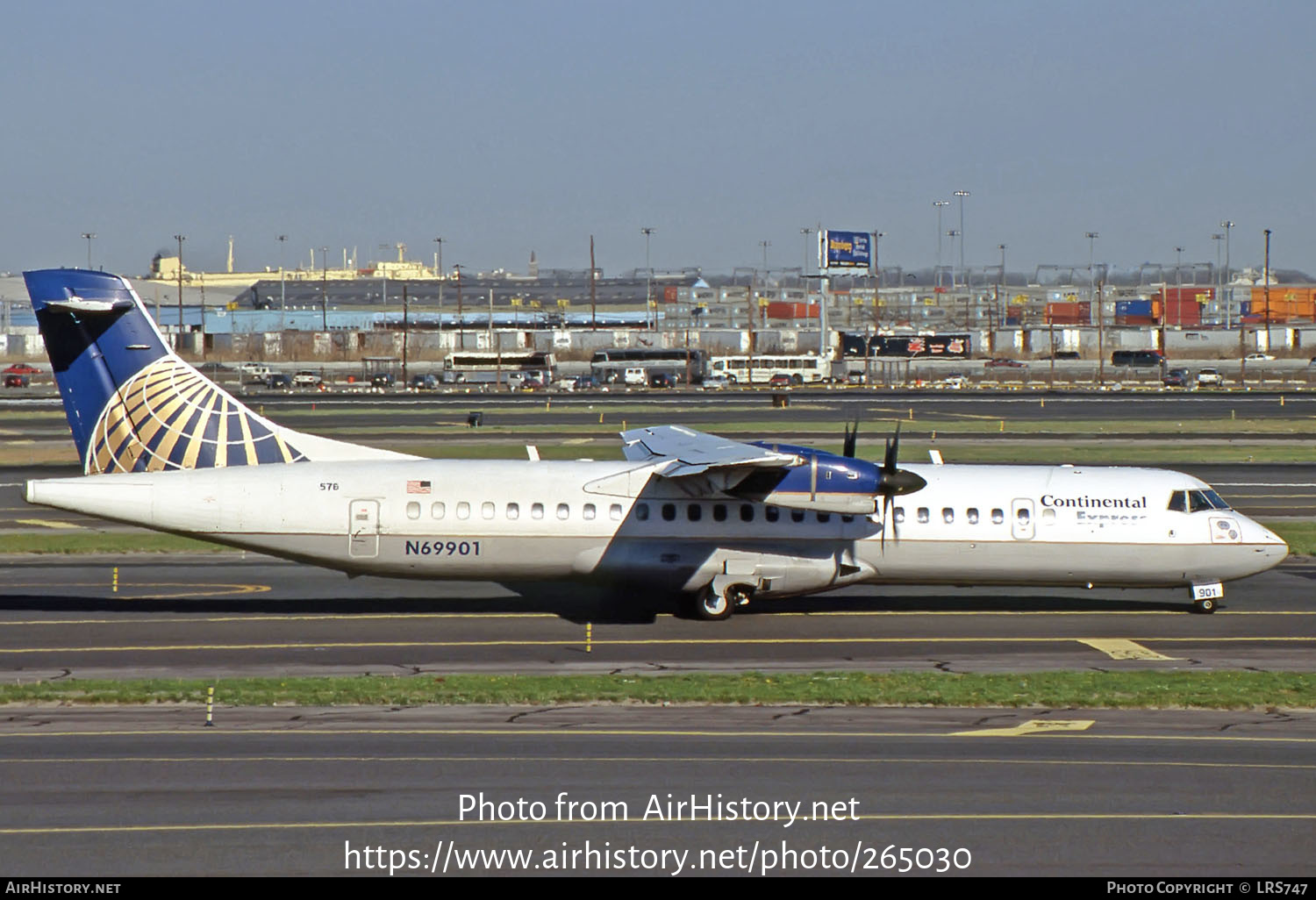 Aircraft Photo of N69901 | ATR ATR-72-212 | Continental Express | AirHistory.net #265030