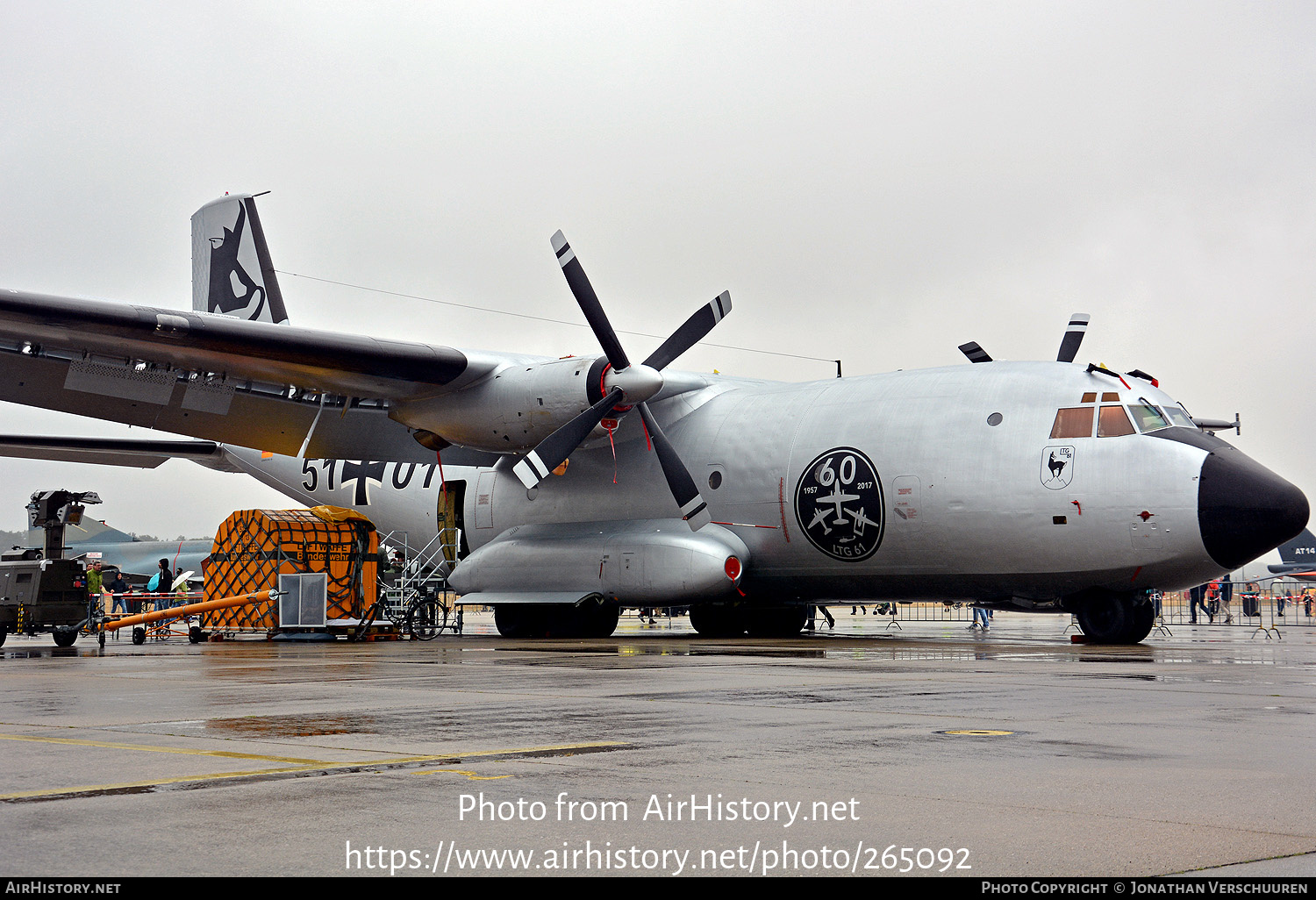 Aircraft Photo of 5101 | Transall C-160D | Germany - Air Force | AirHistory.net #265092