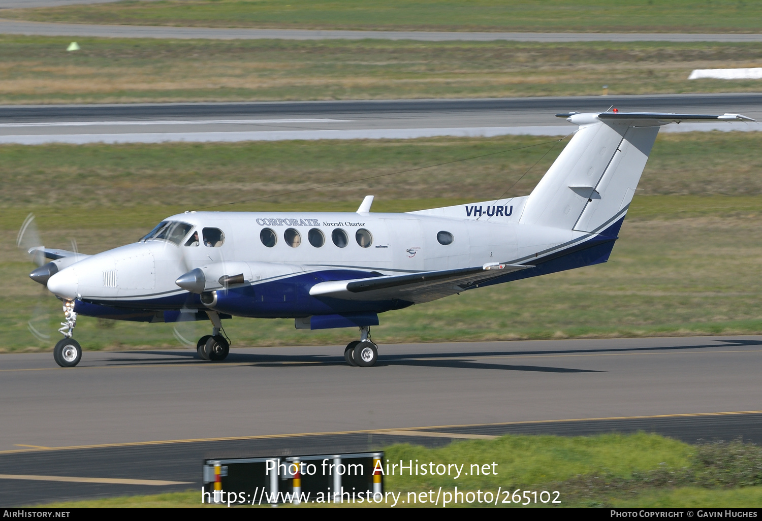 Aircraft Photo of VH-URU | Beech B200 Super King Air | Corporate Aircraft Charter | AirHistory.net #265102