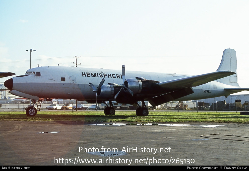 Aircraft Photo of N95BL | Douglas DC-6B(F) | Hemisphere Aircraft Leasing | AirHistory.net #265130