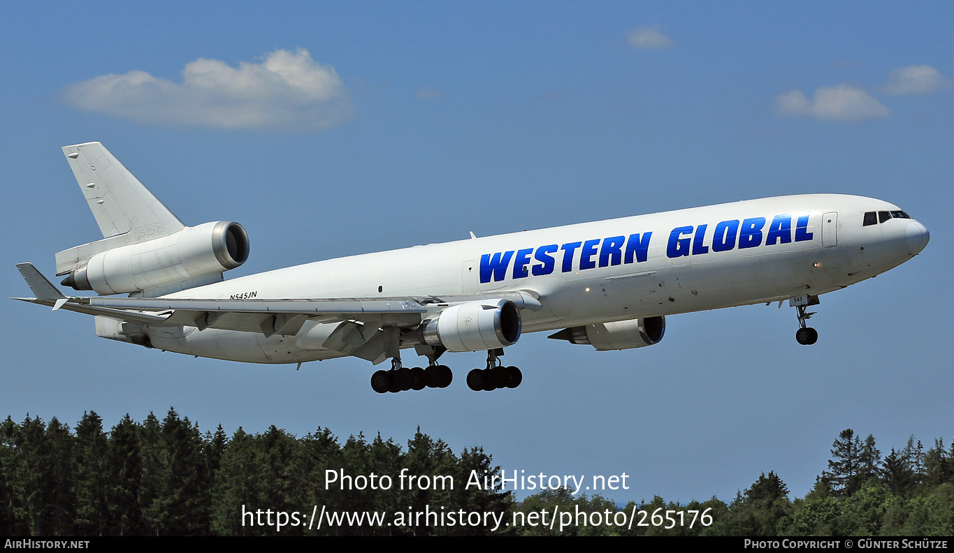 Aircraft Photo of N545JN | McDonnell Douglas MD-11F | Western Global Airlines - WGA | AirHistory.net #265176