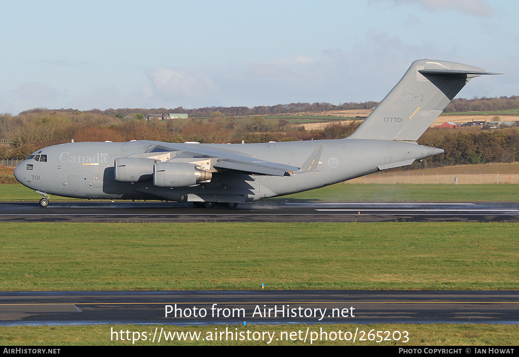 Aircraft Photo of 177701 | Boeing C-17A Globemaster III | Canada - Air Force | AirHistory.net #265203