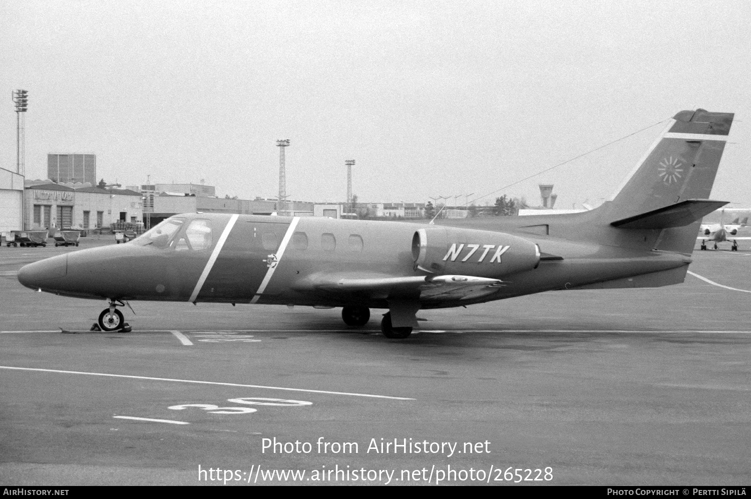 Aircraft Photo of N7TK | Cessna 501 Citation I/SP | AirHistory.net #265228