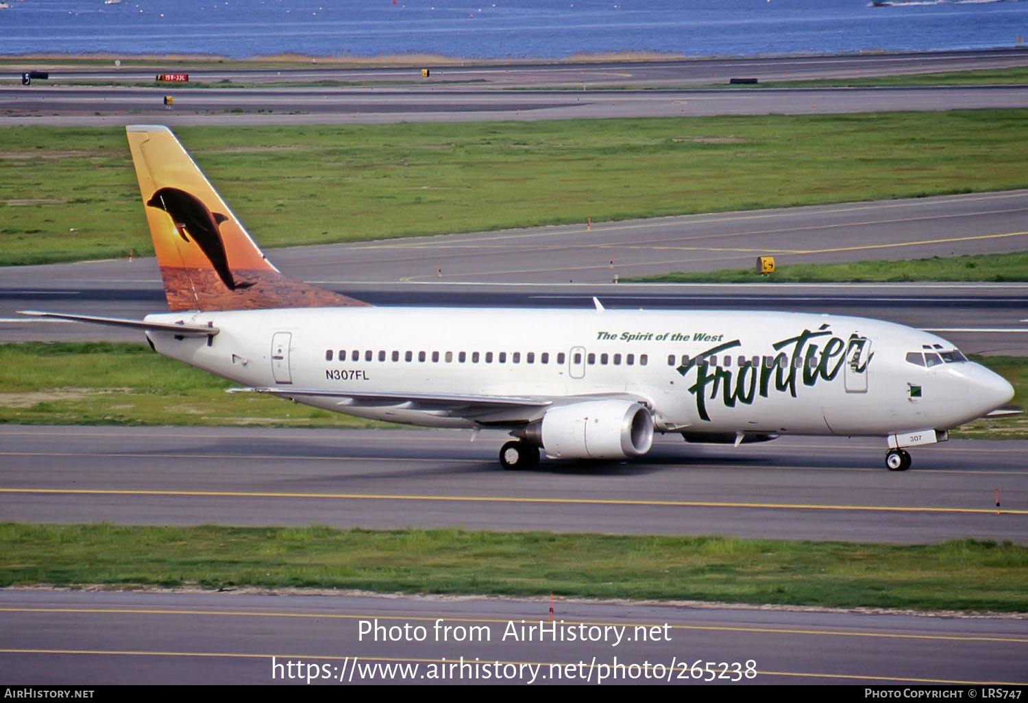 Aircraft Photo of N307FL | Boeing 737-36Q | Frontier Airlines | AirHistory.net #265238