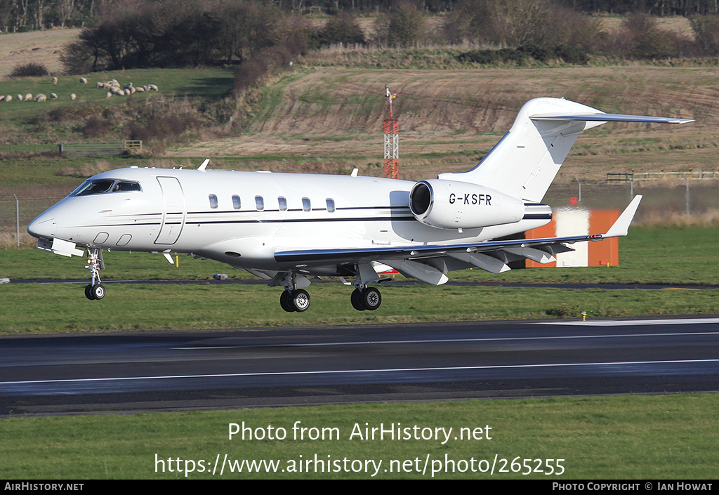 Aircraft Photo of G-KSFR | Bombardier Challenger 300 (BD-100-1A10) | AirHistory.net #265255