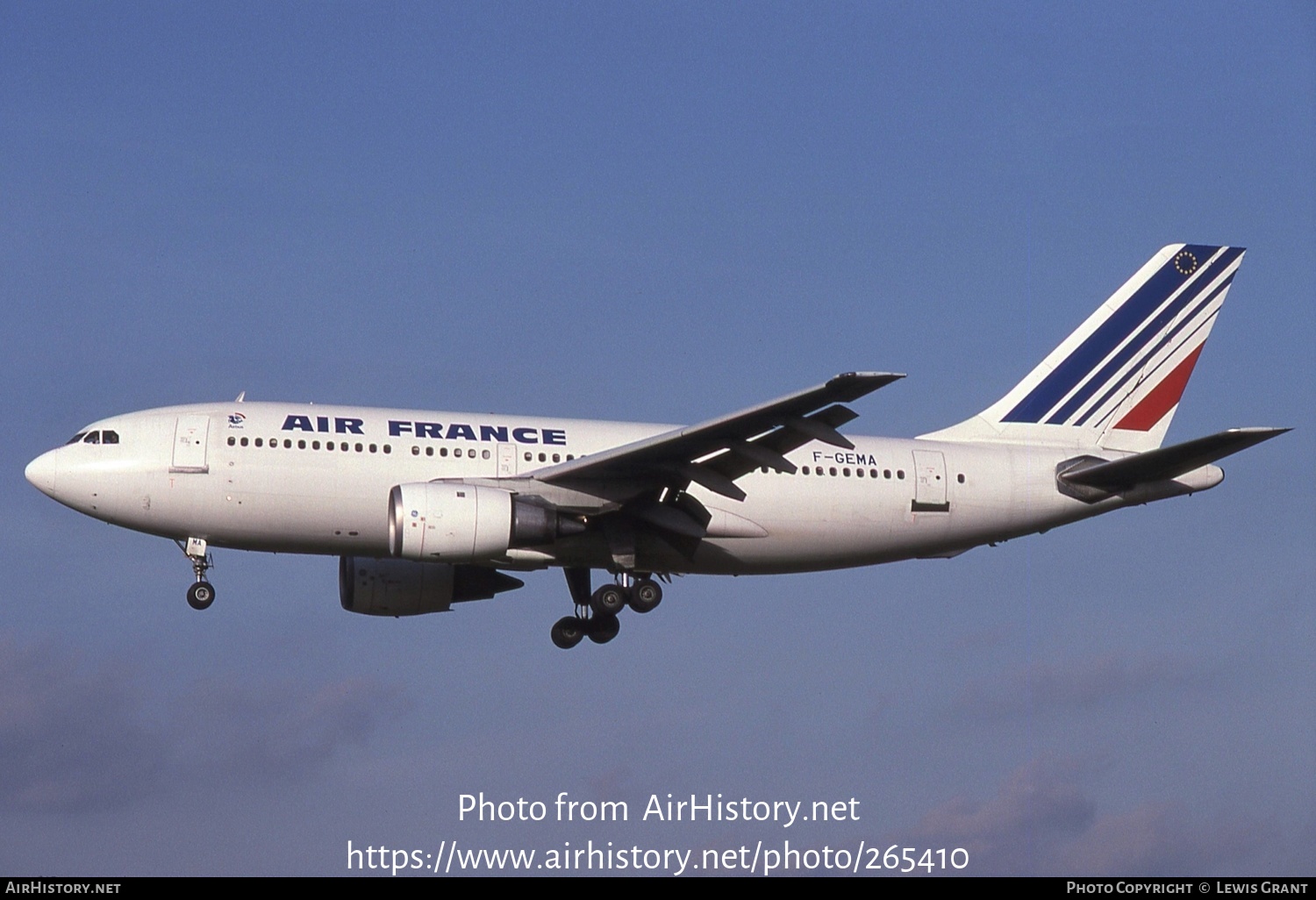 Aircraft Photo of F-GEMA | Airbus A310-203 | Air France | AirHistory.net #265410