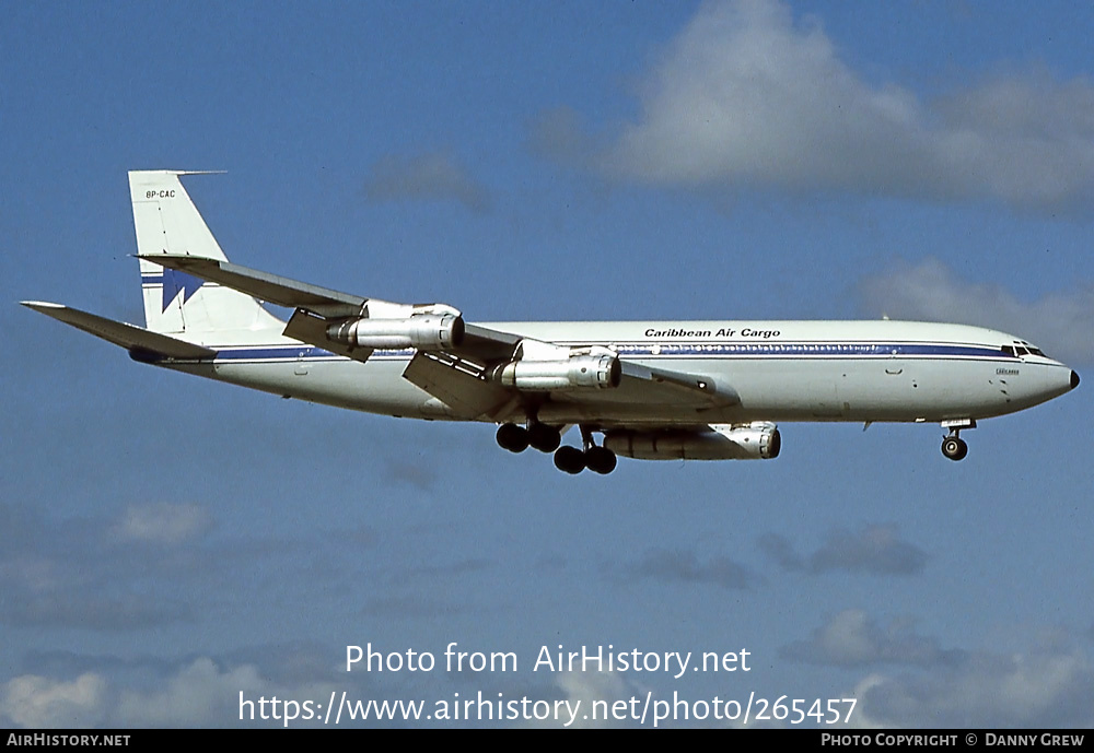 Aircraft Photo of 8P-CAC | Boeing 707-351C | Caribbean Air Cargo | AirHistory.net #265457