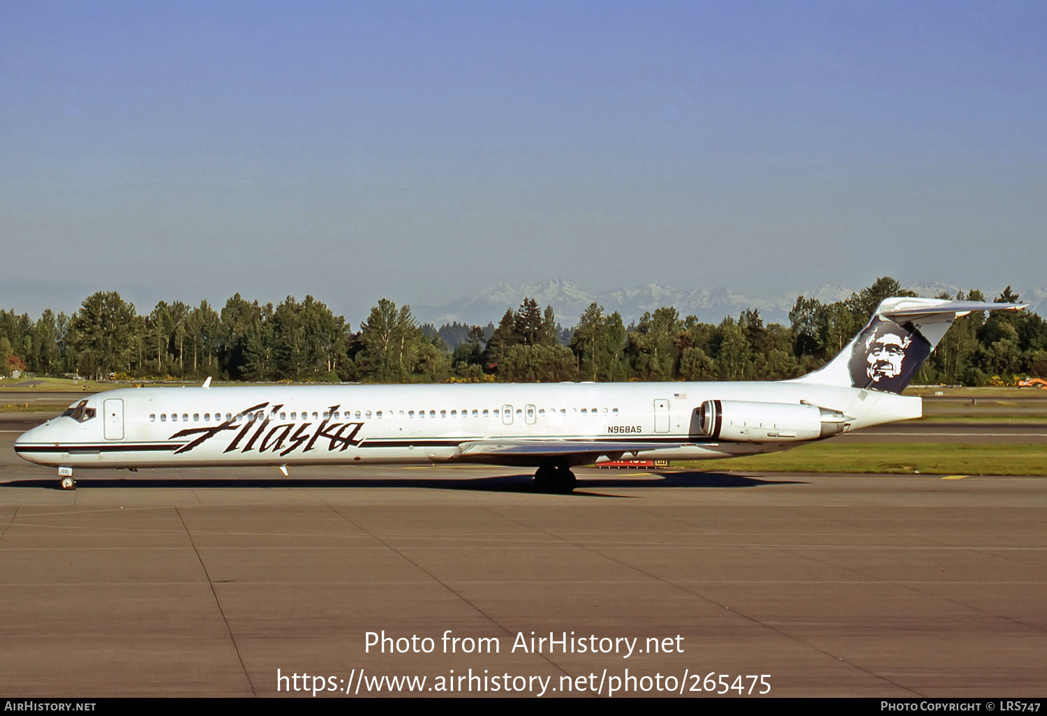 Aircraft Photo of N968AS | McDonnell Douglas MD-82 (DC-9-82) | Alaska Airlines | AirHistory.net #265475