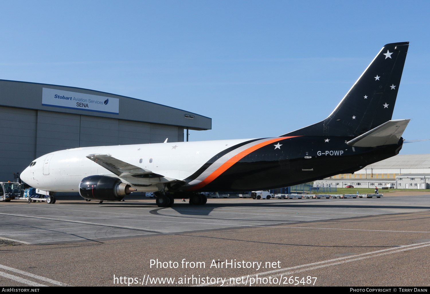 Aircraft Photo of G-POWP | Boeing 737-436/SF | Titan Airways | AirHistory.net #265487