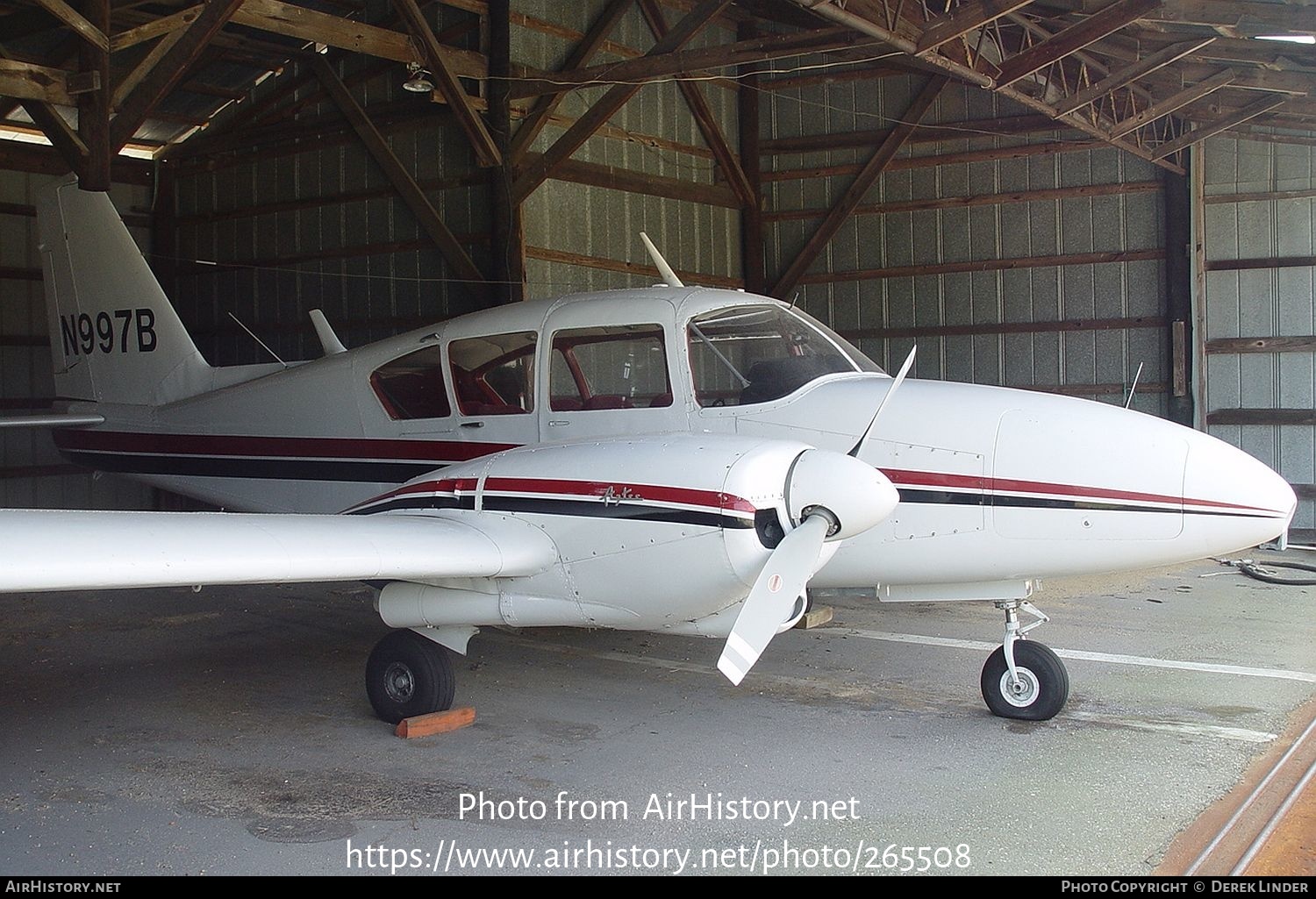 Aircraft Photo of N997B | Piper PA-23-250 Aztec | AirHistory.net #265508