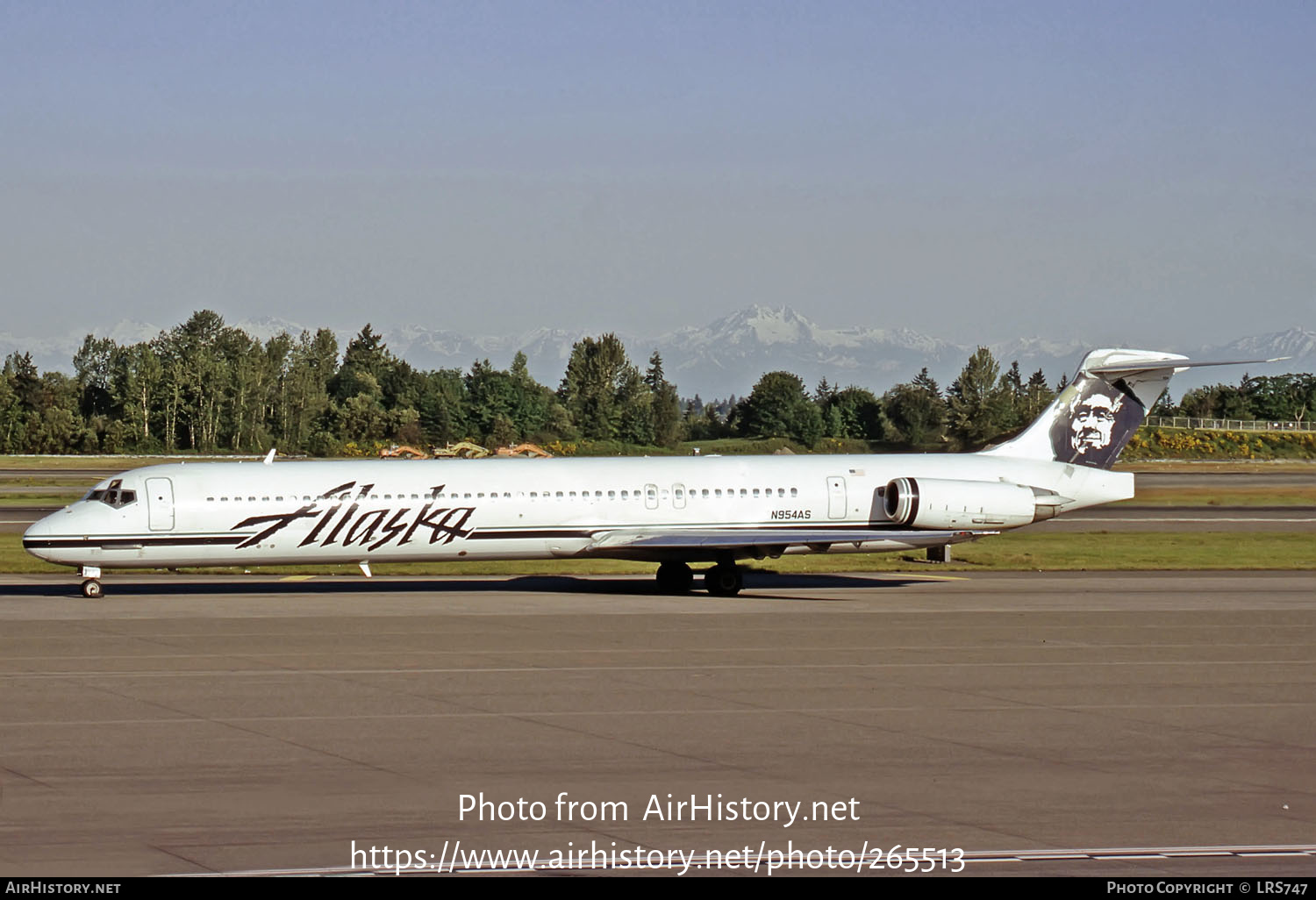 Aircraft Photo of N954AS | McDonnell Douglas MD-82 (DC-9-82) | Alaska Airlines | AirHistory.net #265513