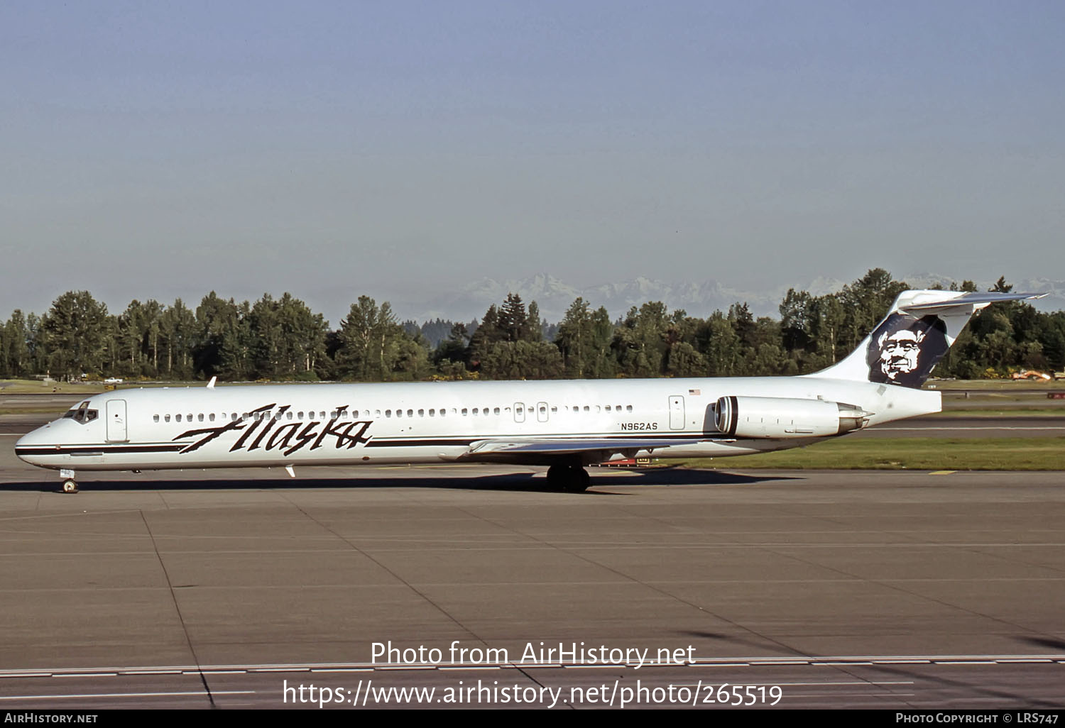 Aircraft Photo of N962AS | McDonnell Douglas MD-83 (DC-9-83) | Alaska Airlines | AirHistory.net #265519