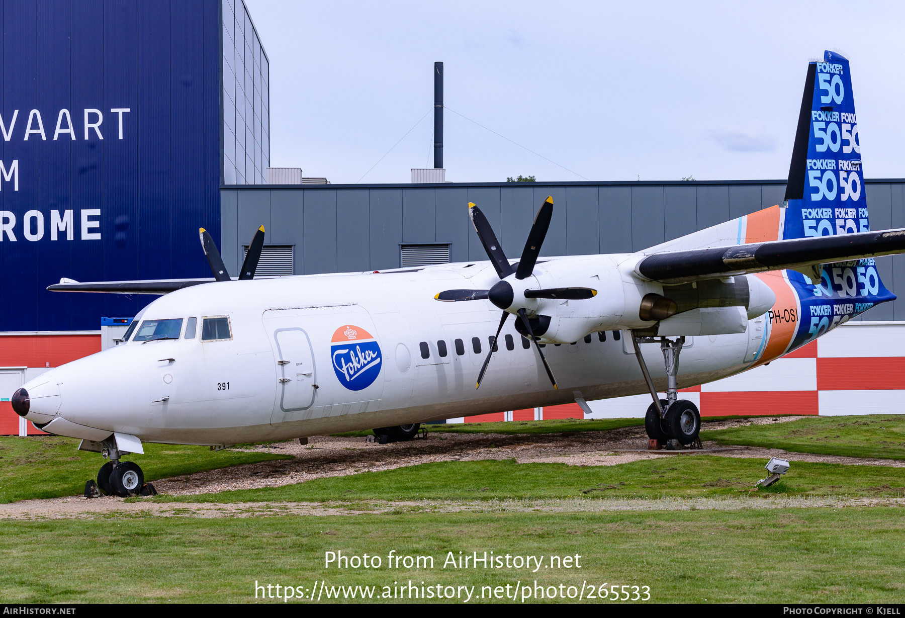 Aircraft Photo of PH-OSI | Fokker 50 | Fokker | AirHistory.net #265533