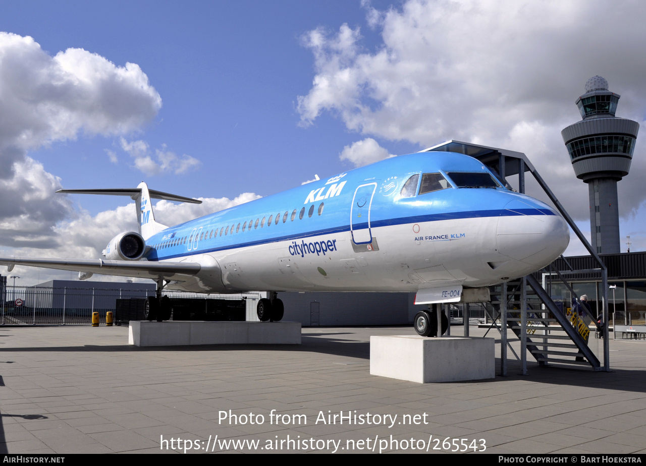 Aircraft Photo of PH-OFE | Fokker 100 (F28-0100) | KLM Cityhopper | AirHistory.net #265543