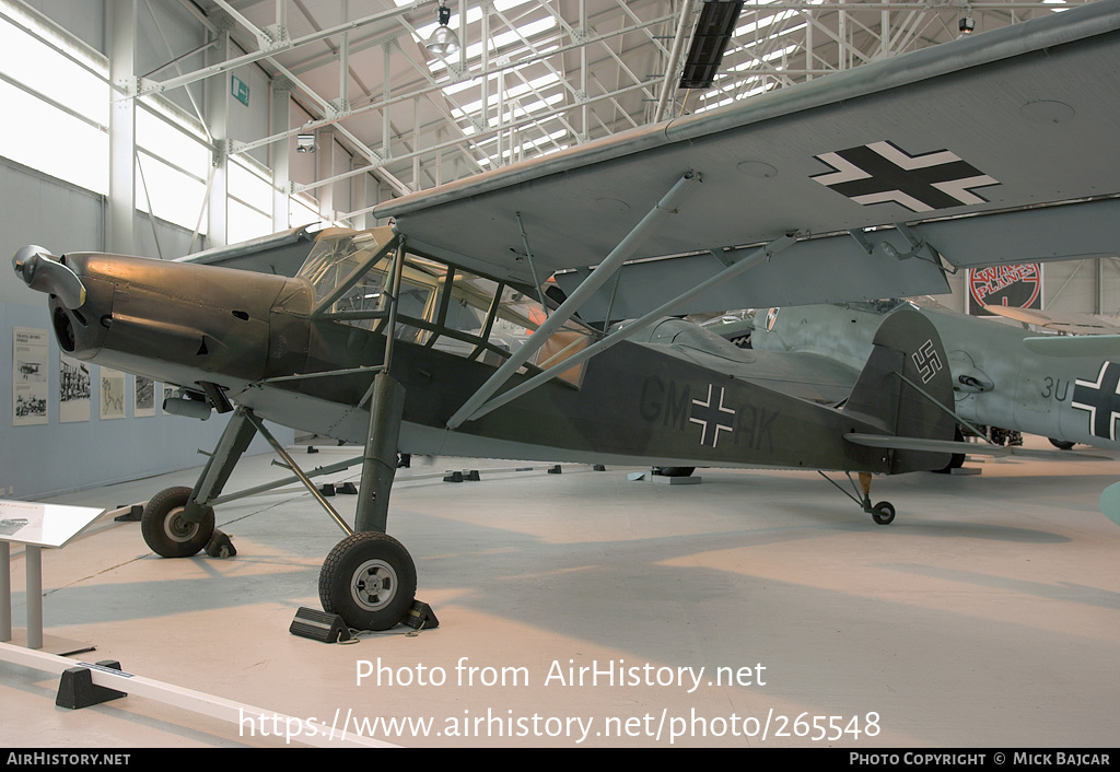 Aircraft Photo of 475081 | Fieseler Fi-156C-7 Storch | Germany - Air Force | AirHistory.net #265548