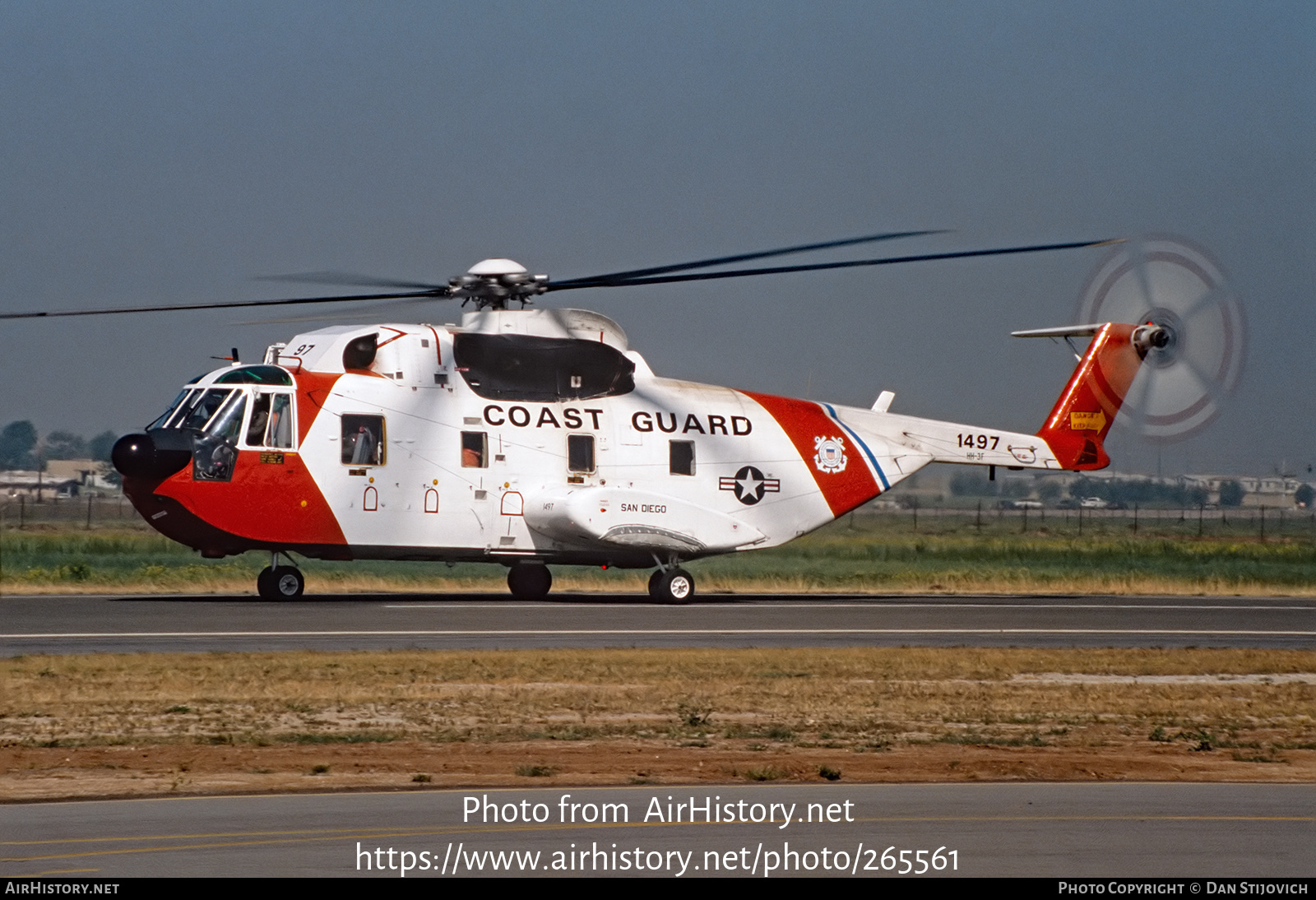 Aircraft Photo of 1497 | Sikorsky HH-3F Pelican (S-61R) | USA - Coast ...