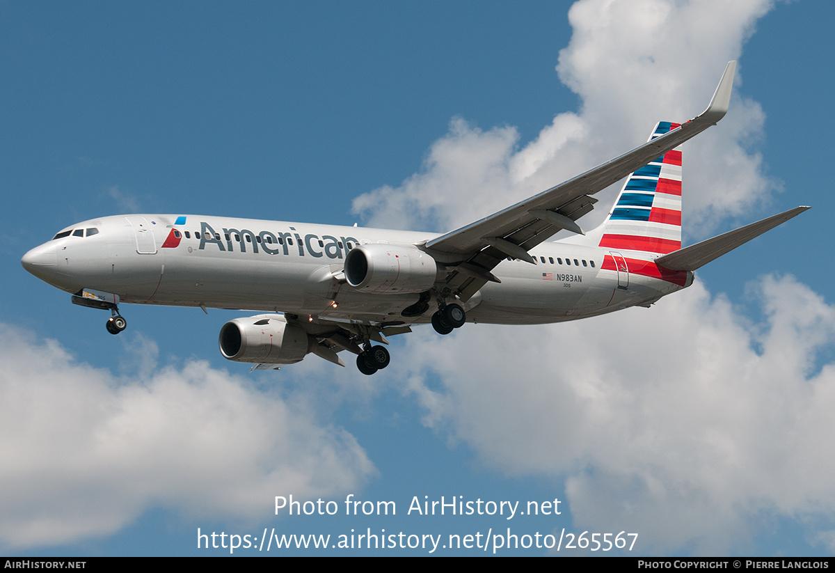 Aircraft Photo of N983AN | Boeing 737-823 | American Airlines | AirHistory.net #265567