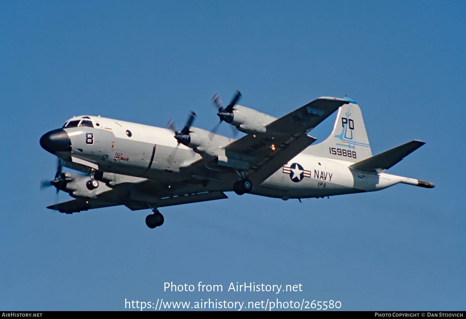 Aircraft Photo of 159888 | Lockheed P-3C Orion | USA - Navy | AirHistory.net #265580