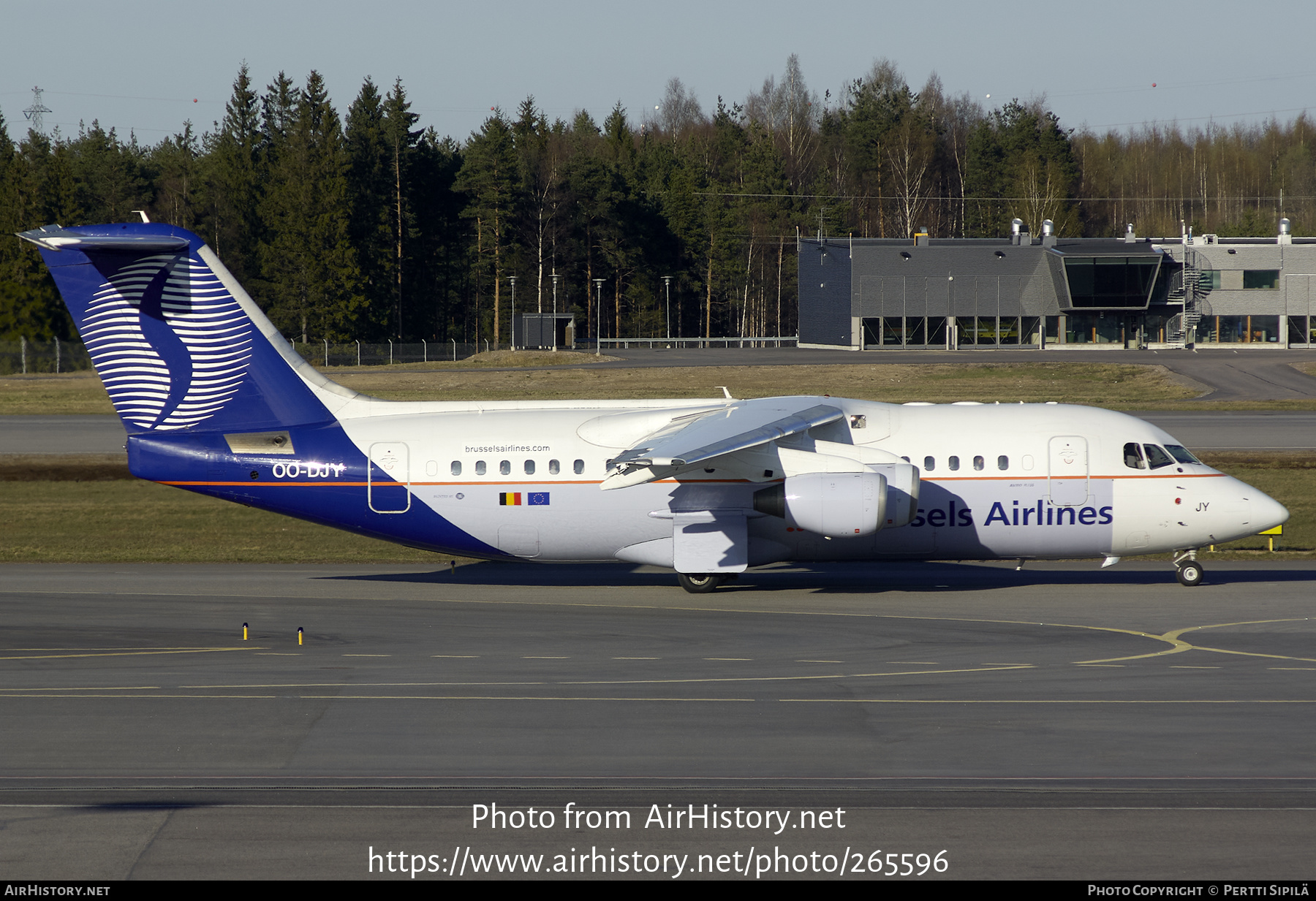 Aircraft Photo of OO-DJY | British Aerospace Avro 146-RJ85 | Brussels Airlines | AirHistory.net #265596