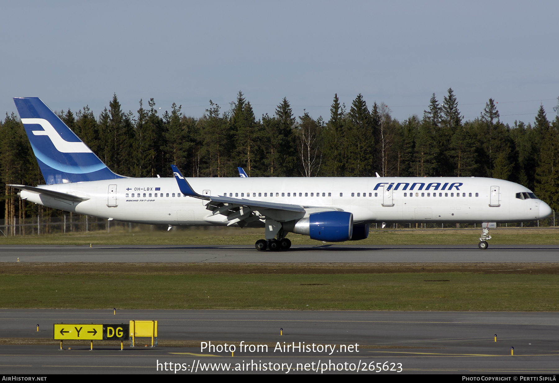 Aircraft Photo of OH-LBX | Boeing 757-2Q8 | Finnair | AirHistory.net #265623