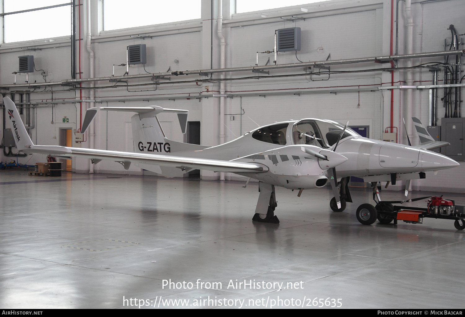 Aircraft Photo of G-ZATG | Diamond DA42 M Twin Star | AirTask Group | AirHistory.net #265635