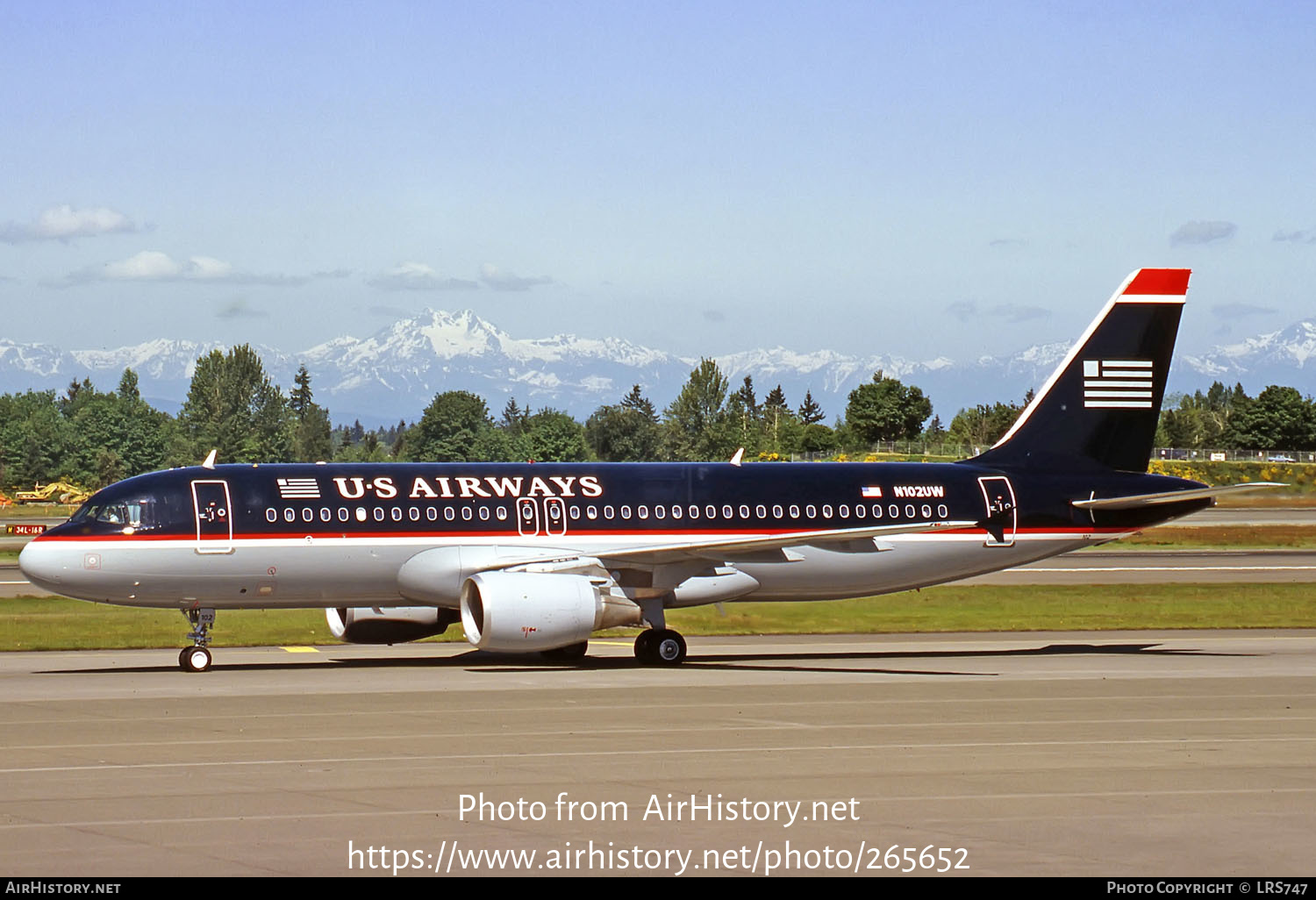 Aircraft Photo of N102UW | Airbus A320-214 | US Airways | AirHistory.net #265652