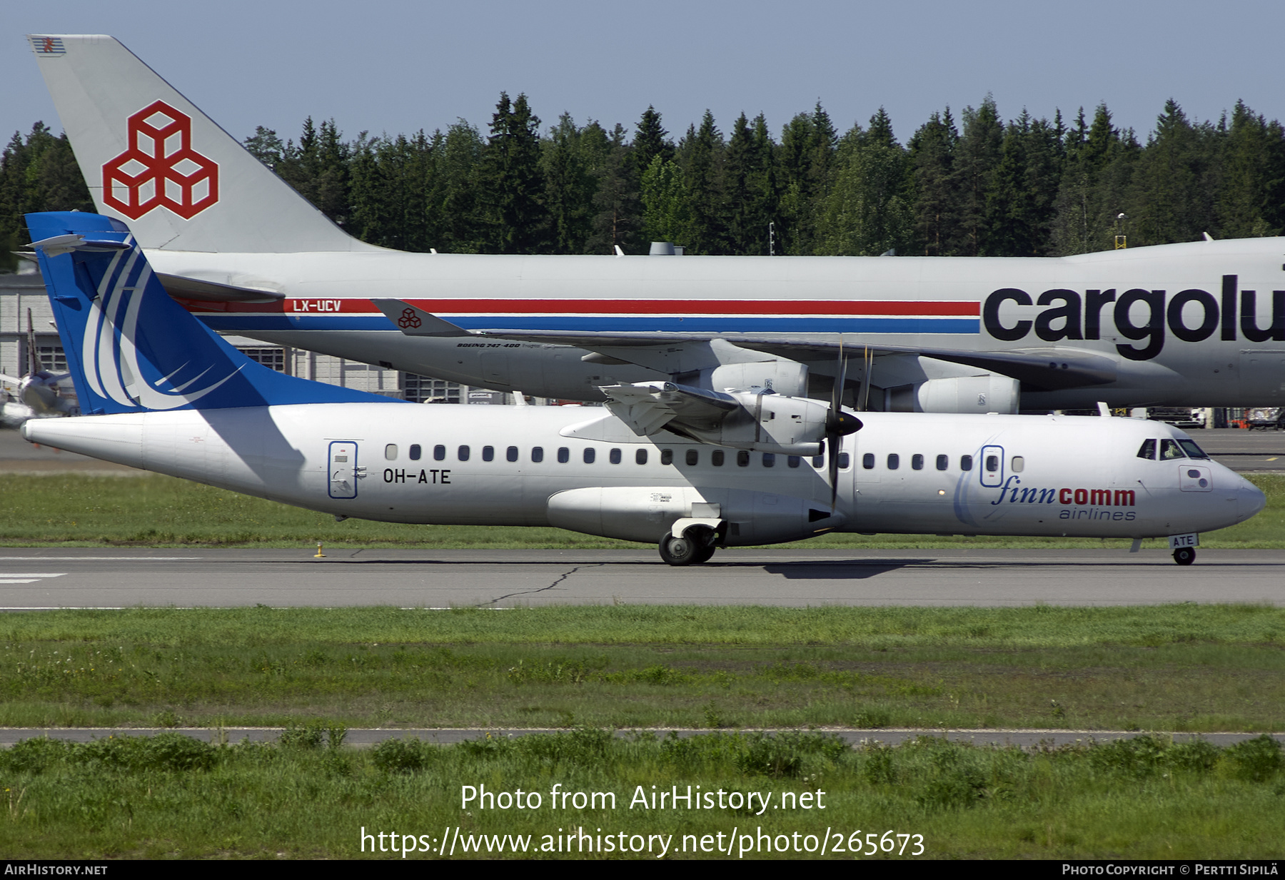 Aircraft Photo of OH-ATE | ATR ATR-72-500 (ATR-72-212A) | Finncomm Airlines | AirHistory.net #265673