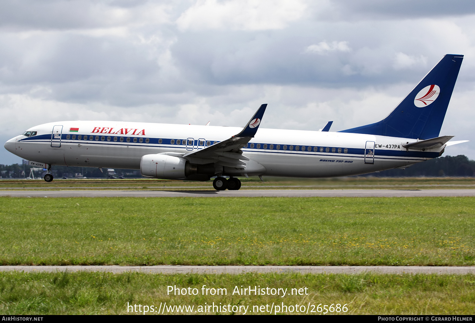 Aircraft Photo of EW-437PA | Boeing 737-8K5 | Belavia | AirHistory.net #265686