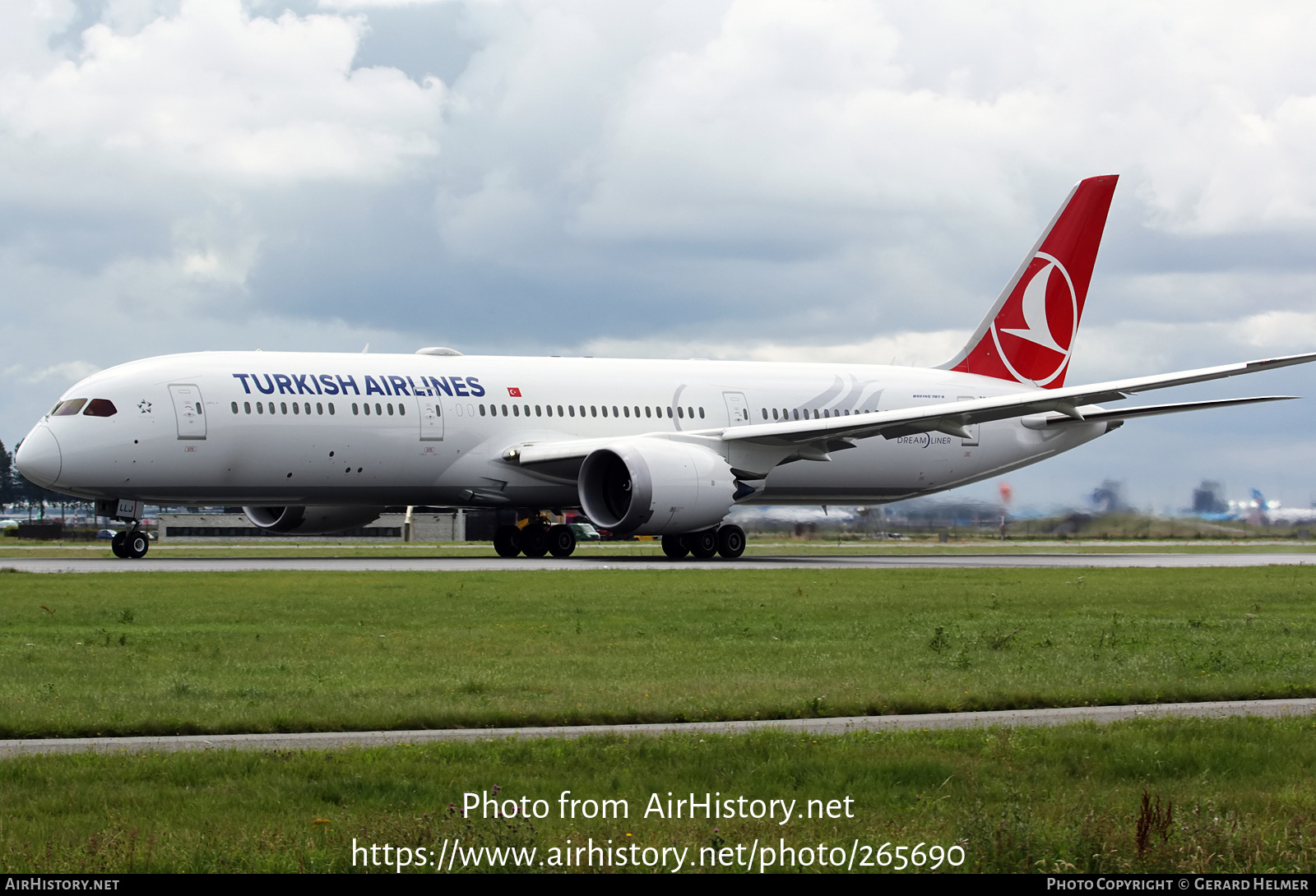 Aircraft Photo of TC-LLJ | Boeing 787-9 Dreamliner | Turkish Airlines | AirHistory.net #265690