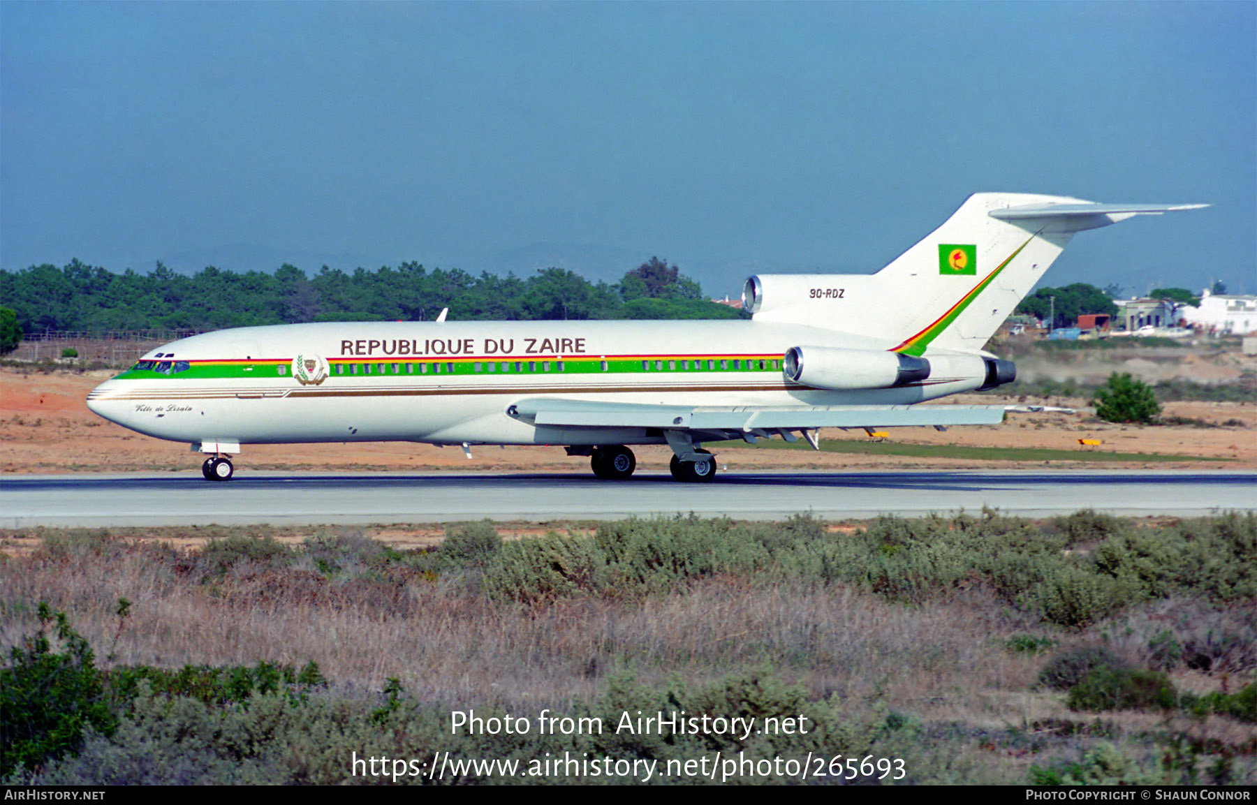 Aircraft Photo of 9Q-RDZ | Boeing 727-30 | Republique du Zaire | AirHistory.net #265693