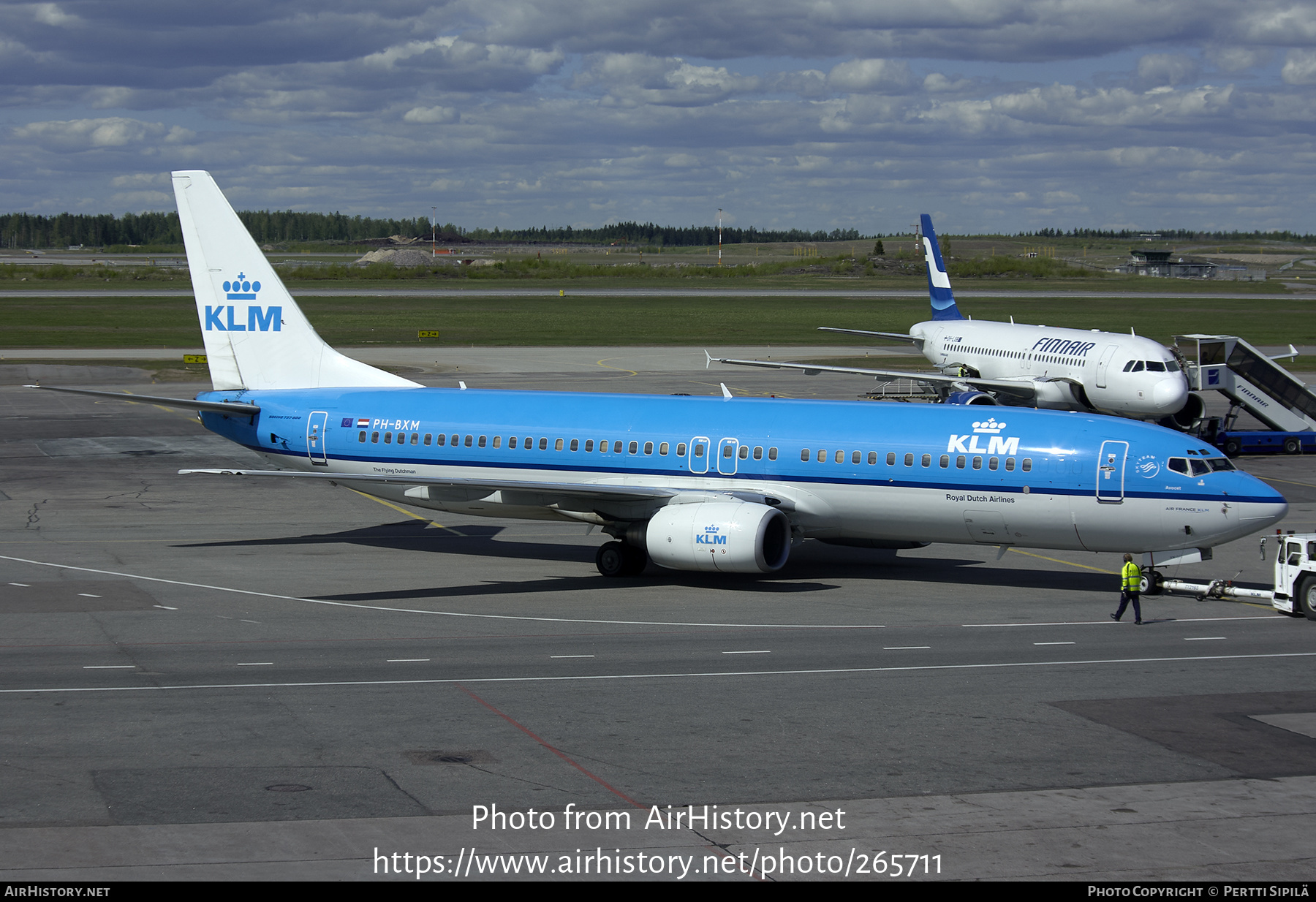 Aircraft Photo of PH-BXM | Boeing 737-8K2 | KLM - Royal Dutch Airlines | AirHistory.net #265711