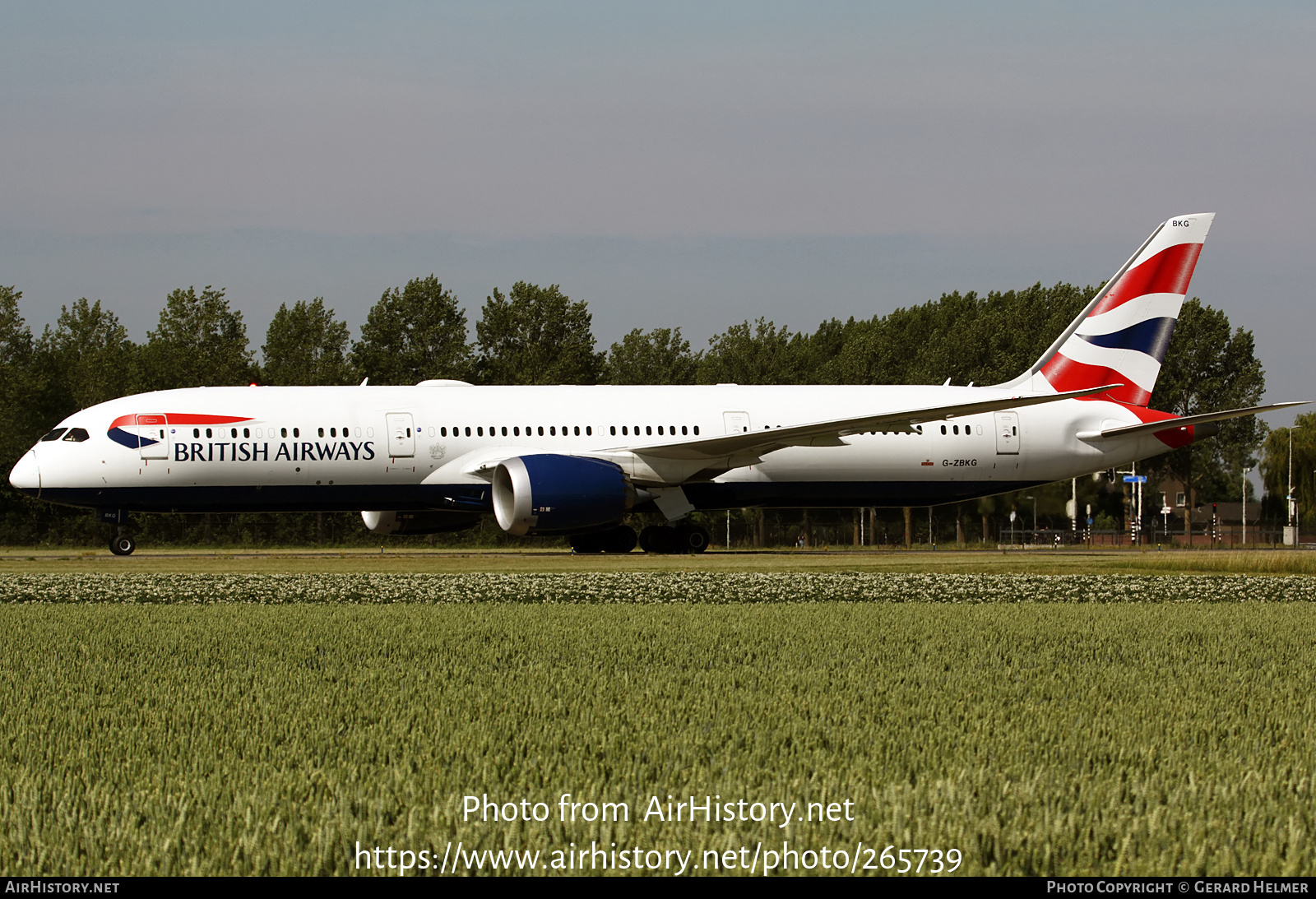 Aircraft Photo of G-ZBKG | Boeing 787-9 Dreamliner | British Airways | AirHistory.net #265739