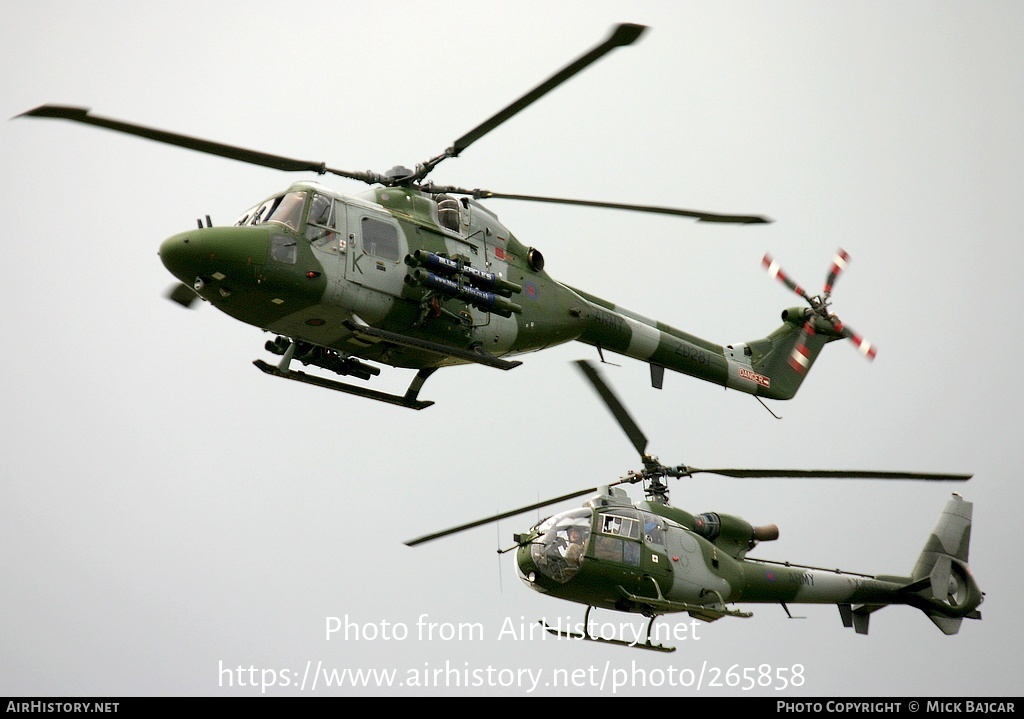 Aircraft Photo of ZD281 | Westland WG-13 Lynx AH7 | UK - Army | AirHistory.net #265858