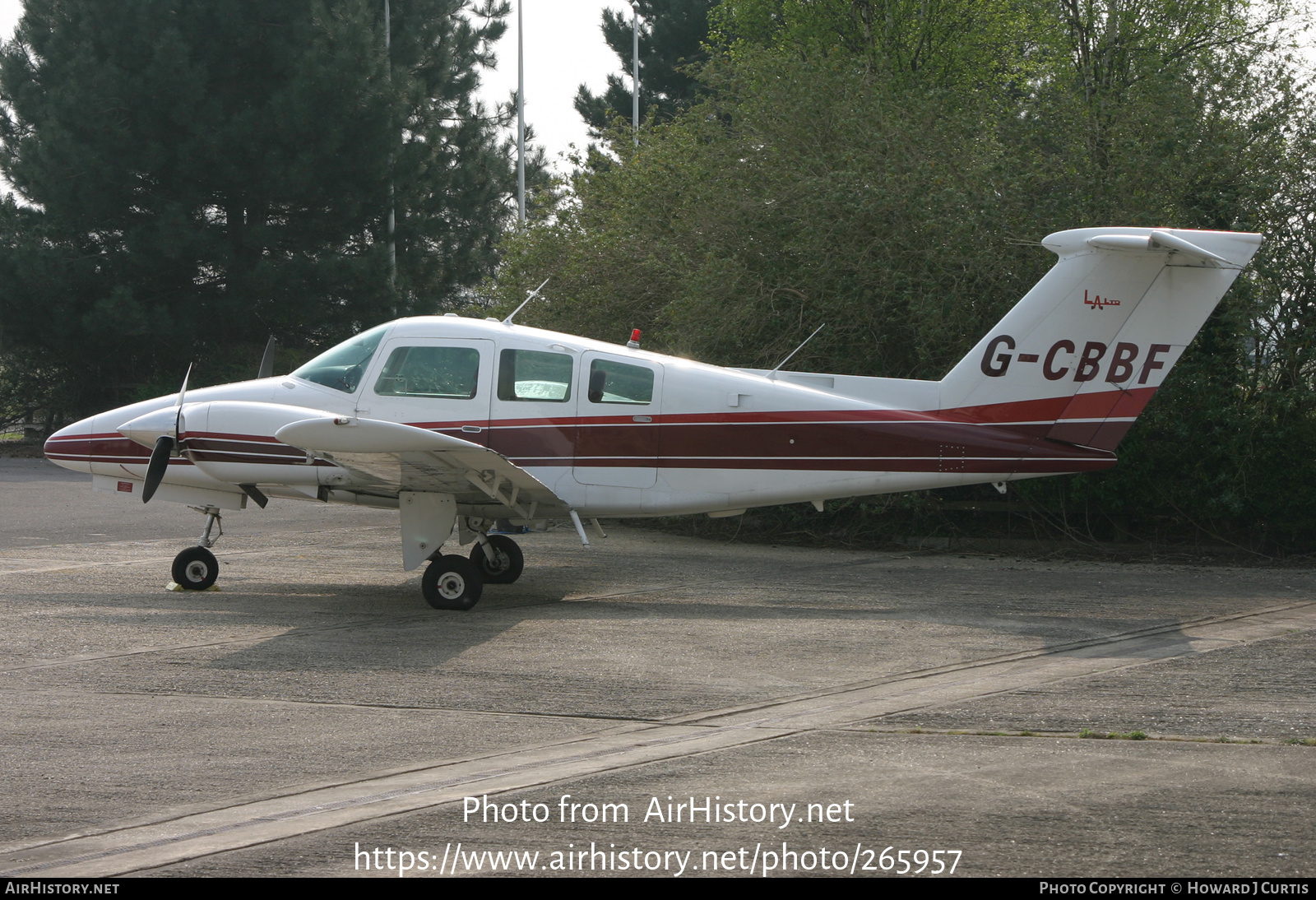 Aircraft Photo of G-CBBF | Beech 76 Duchess | AirHistory.net #265957