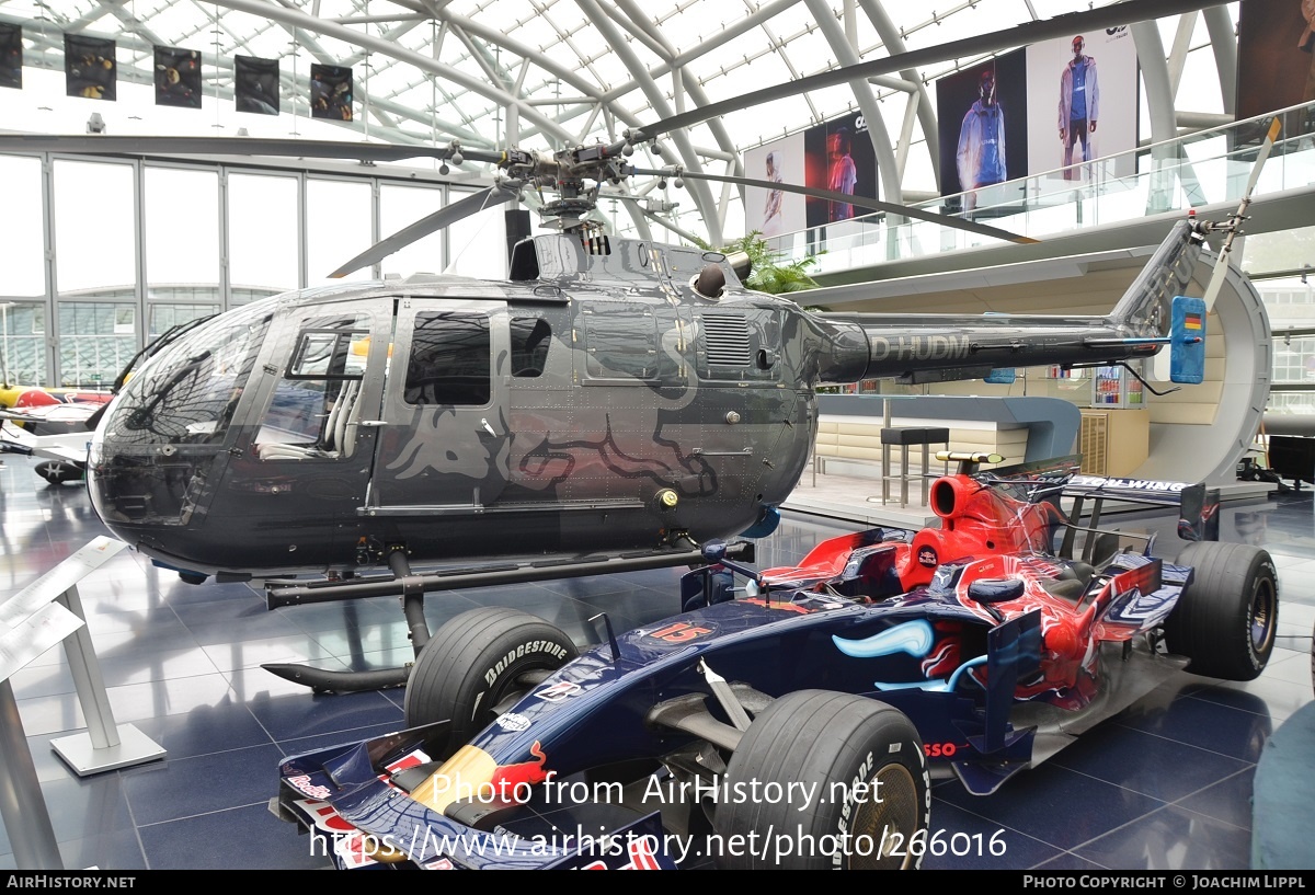 Aircraft Photo of D-HUDM | Eurocopter BO-105CBS-5 | Red Bull | AirHistory.net #266016