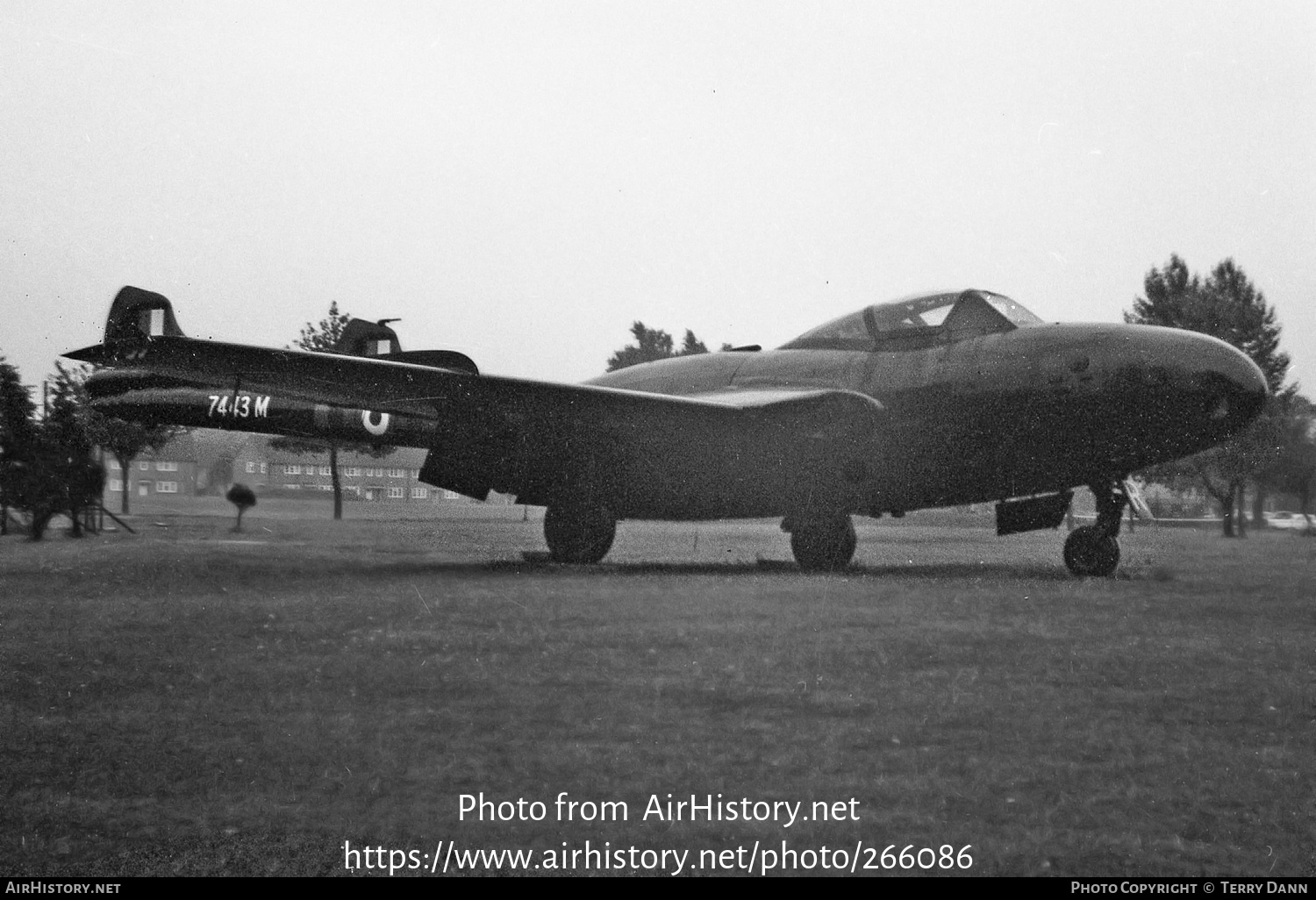 Aircraft Photo of WX853 / 7443M | De Havilland D.H. 112 Venom NF3 | UK - Air Force | AirHistory.net #266086