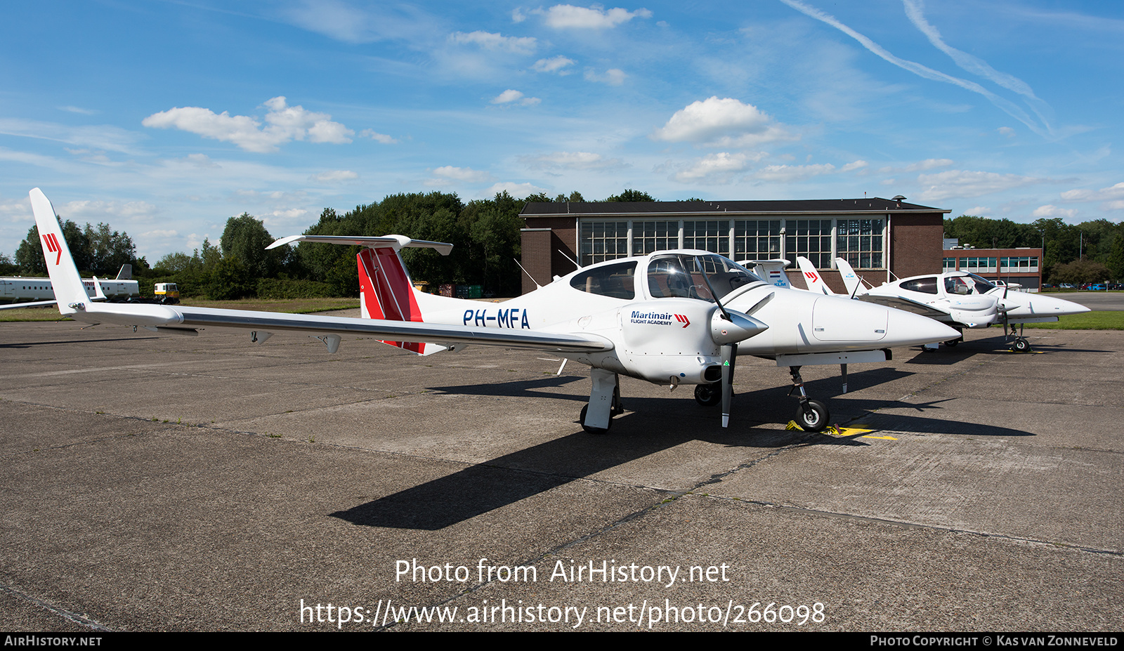 Aircraft Photo of PH-MFA | Diamond DA42 NG Twin Star | Martinair Flight Academy | AirHistory.net #266098