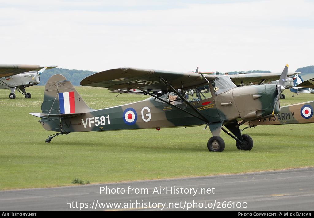 Aircraft Photo of G-ARSL / VF581 | Beagle A-61 Terrier 1 | UK - Army | AirHistory.net #266100