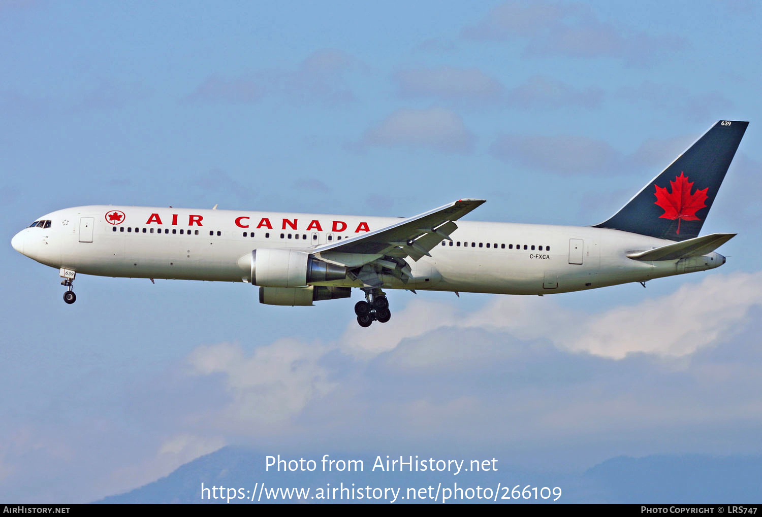 Aircraft Photo of C-FXCA | Boeing 767-375/ER | Air Canada | AirHistory.net #266109