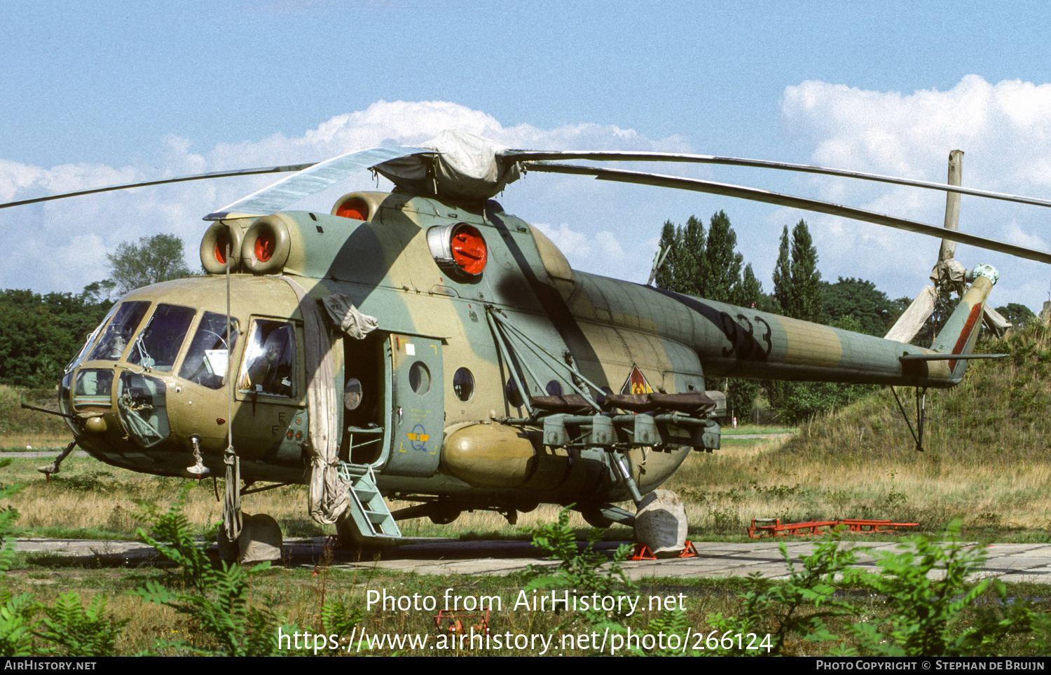 Aircraft Photo of 933 | Mil Mi-8TB | East Germany - Air Force | AirHistory.net #266124