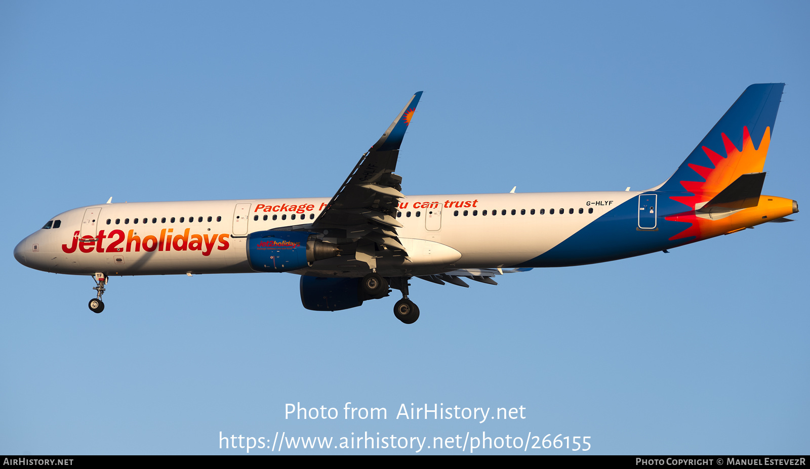 Aircraft Photo of G-HLYF | Airbus A321-211 | Jet2 Holidays | AirHistory.net #266155