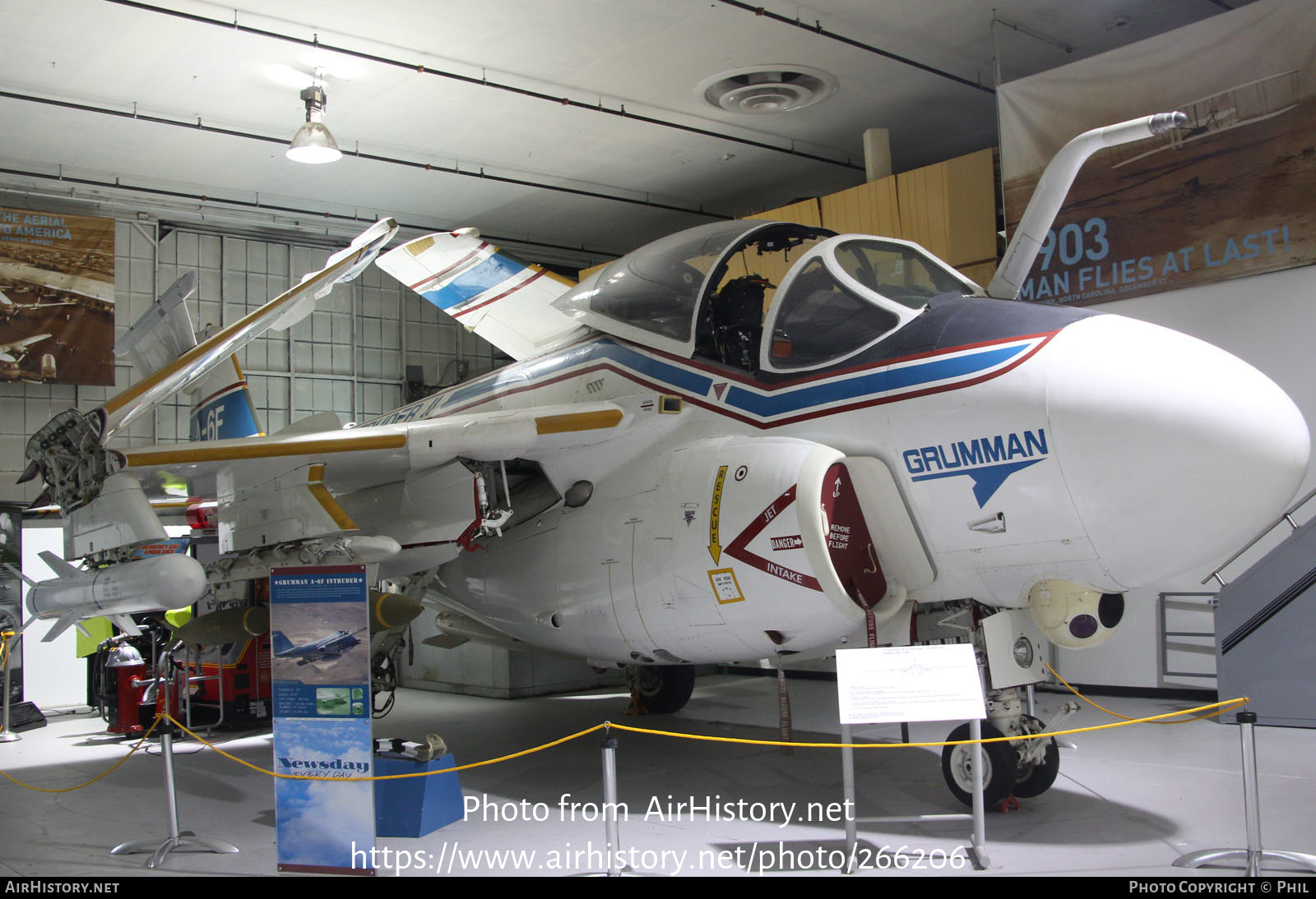 Aircraft Photo of 162184 | Grumman A-6F Intruder (G-128) | Grumman Aerospace | AirHistory.net #266206