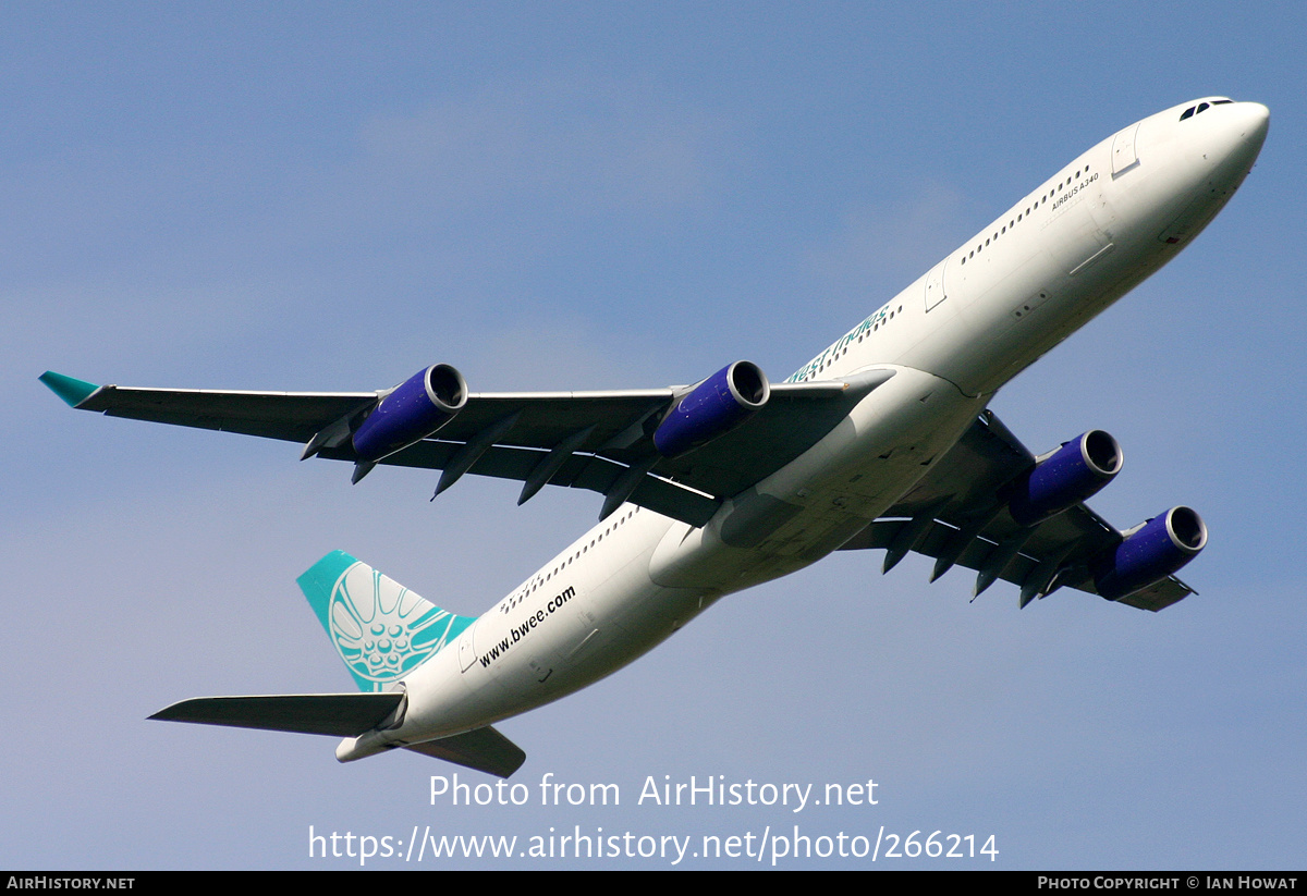 Aircraft Photo of 9Y-JIL | Airbus A340-311 | BWIA West Indies Airways | AirHistory.net #266214