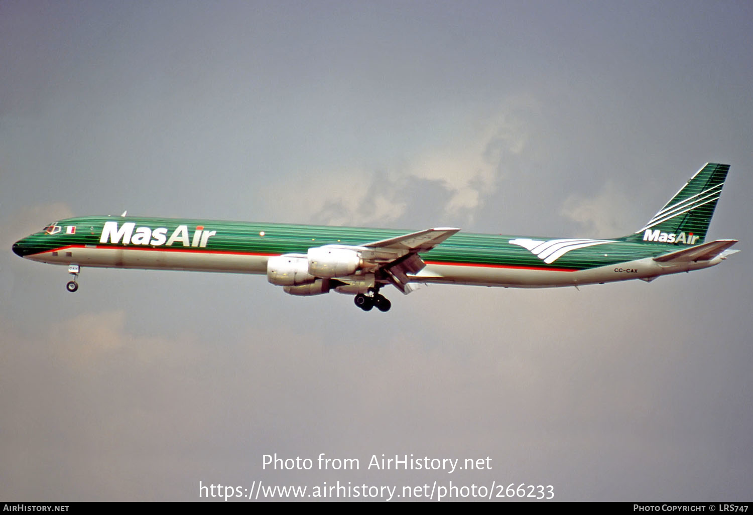 Aircraft Photo of CC-CAX | McDonnell Douglas DC-8-71(F) | MasAir | AirHistory.net #266233