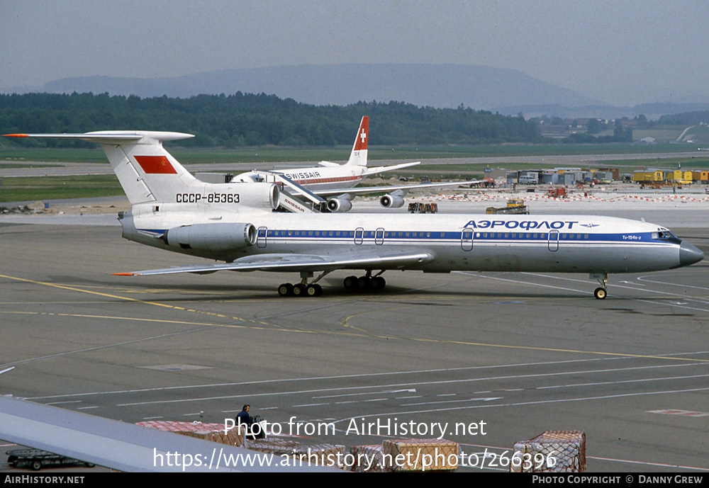 Aircraft Photo of CCCP-85363 | Tupolev Tu-154B-2 | Aeroflot | AirHistory.net #266396