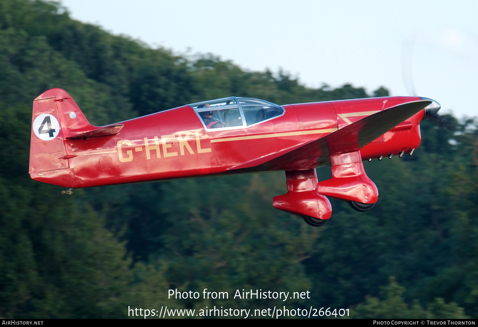 Aircraft Photo of G-HEKL | Percival E.2 Replica Mew Gull | AirHistory.net #266401