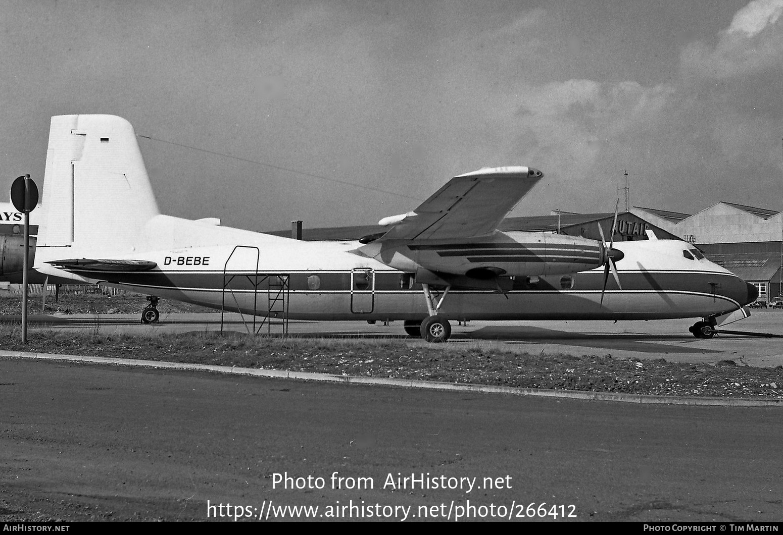 Aircraft Photo of D-BEBE | Handley Page HPR-7 Herald 213 | AirHistory.net #266412