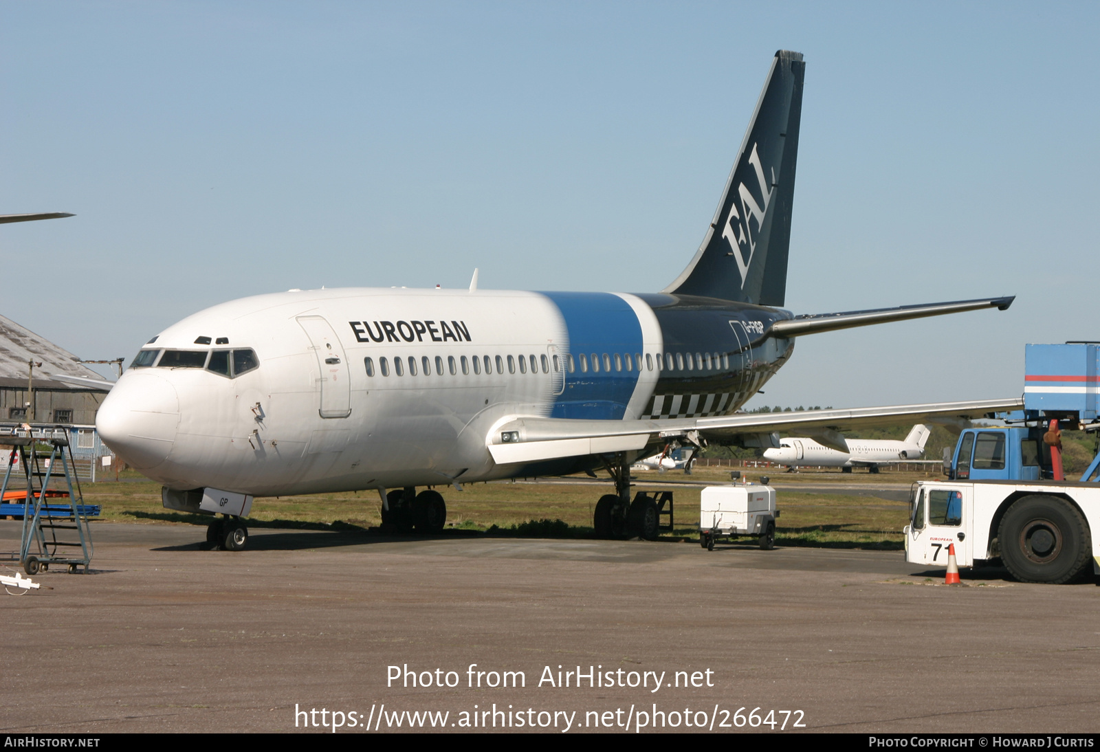 Aircraft Photo of G-FIGP | Boeing 737-2E7/Adv | European Aircharter - EAL/EAC | AirHistory.net #266472