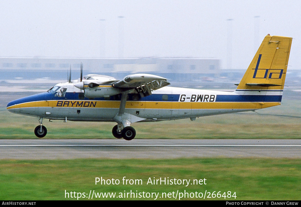 Aircraft Photo of G-BWRB | De Havilland Canada DHC-6-310 Twin Otter | Brymon Airways | AirHistory.net #266484