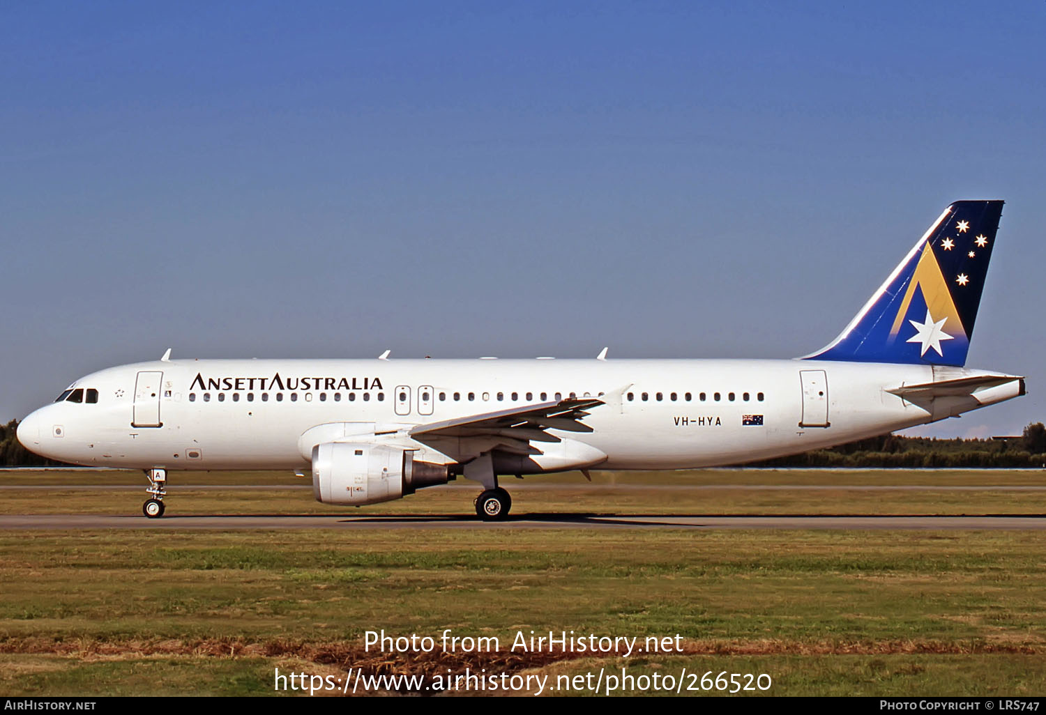 Aircraft Photo of VH-HYA | Airbus A320-211 | Ansett Australia | AirHistory.net #266520